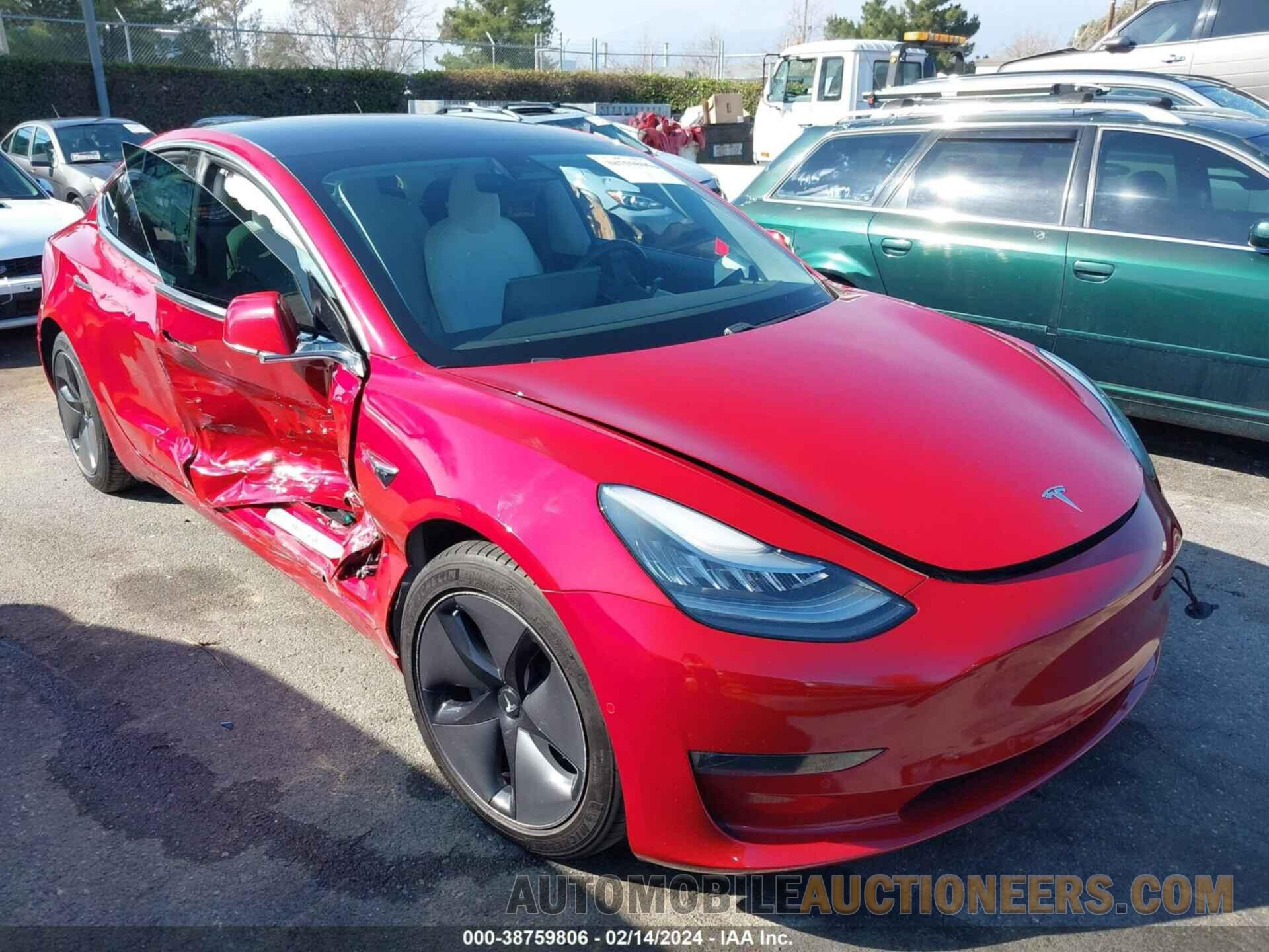 5YJ3E1EB0JF086069 TESLA MODEL 3 2018