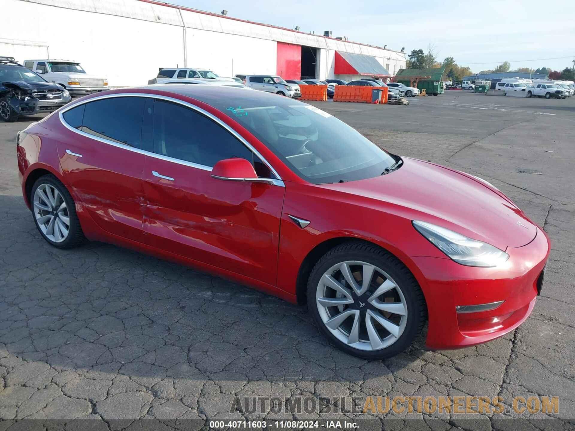 5YJ3E1EB0JF091613 TESLA MODEL 3 2018