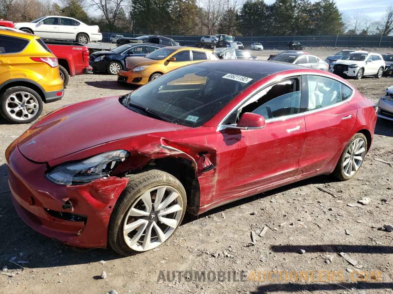 5YJ3E1EB0JF117305 TESLA MODEL 3 2018