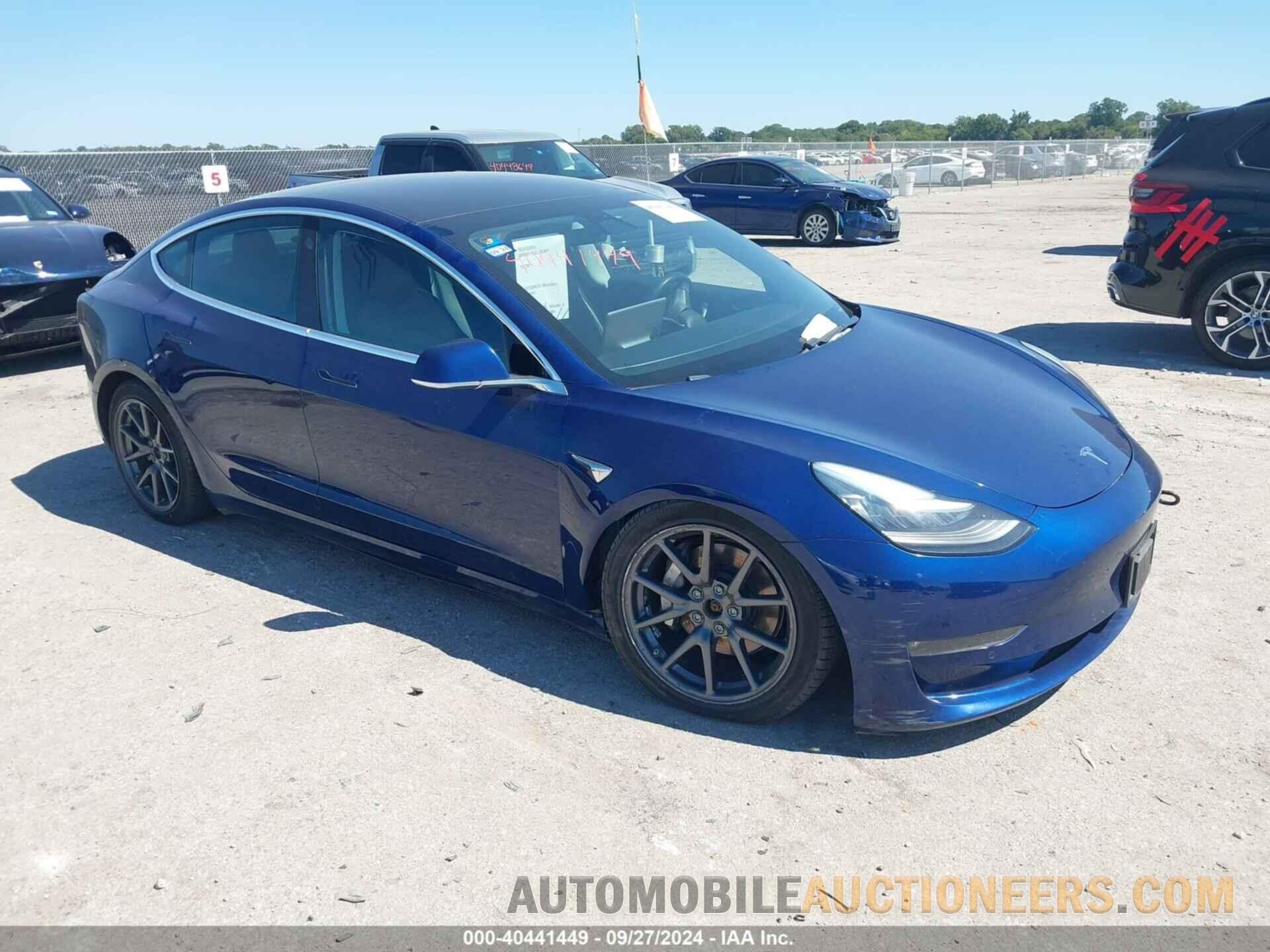 5YJ3E1EB0JF130720 TESLA MODEL 3 2018