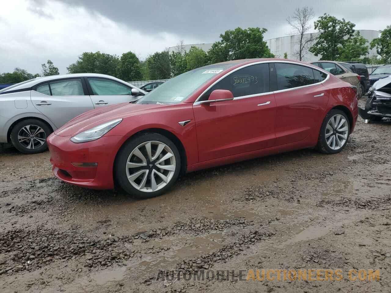 5YJ3E1EB0KF189722 TESLA MODEL 3 2019