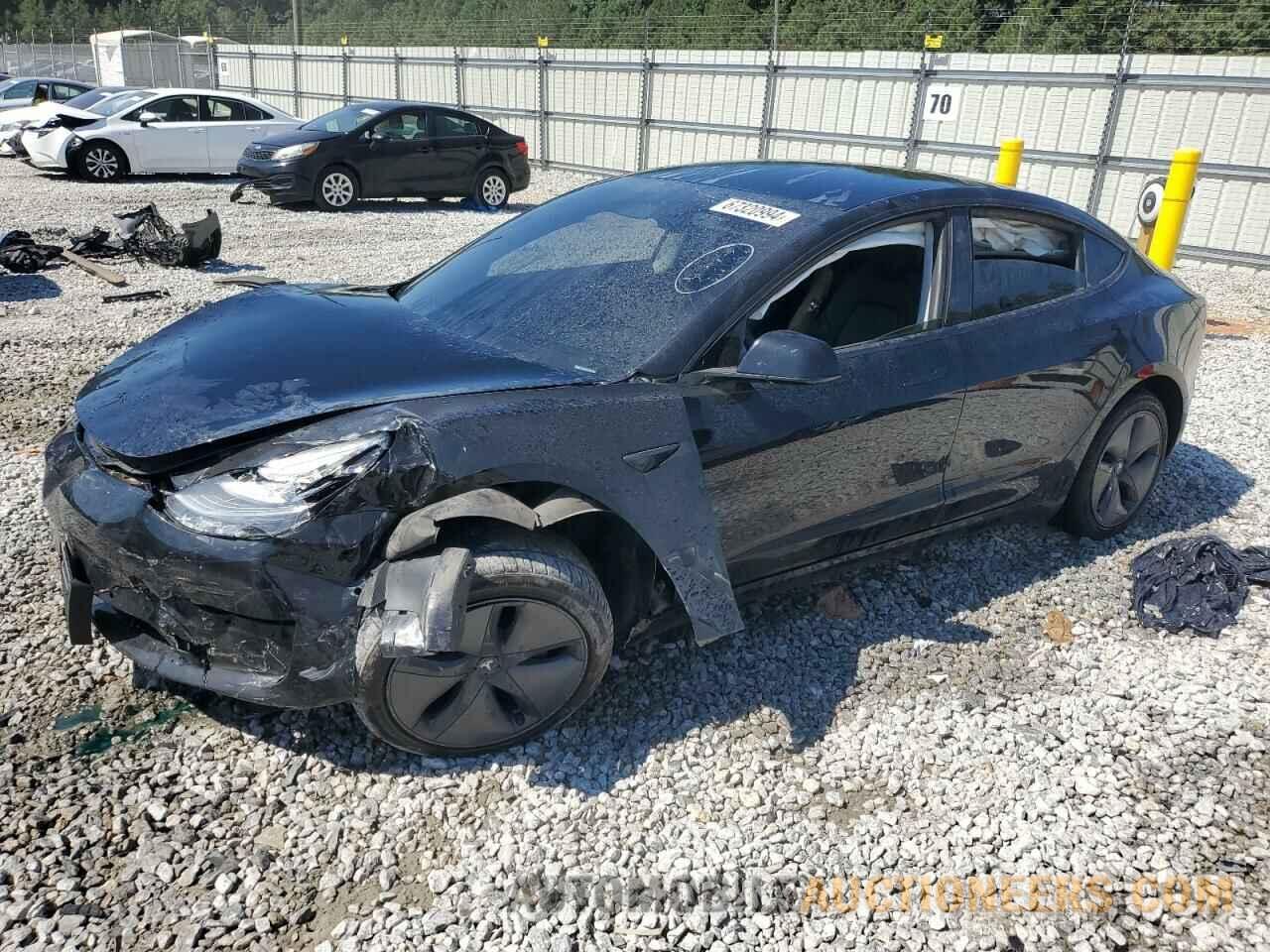 5YJ3E1EB0KF384980 TESLA MODEL 3 2019