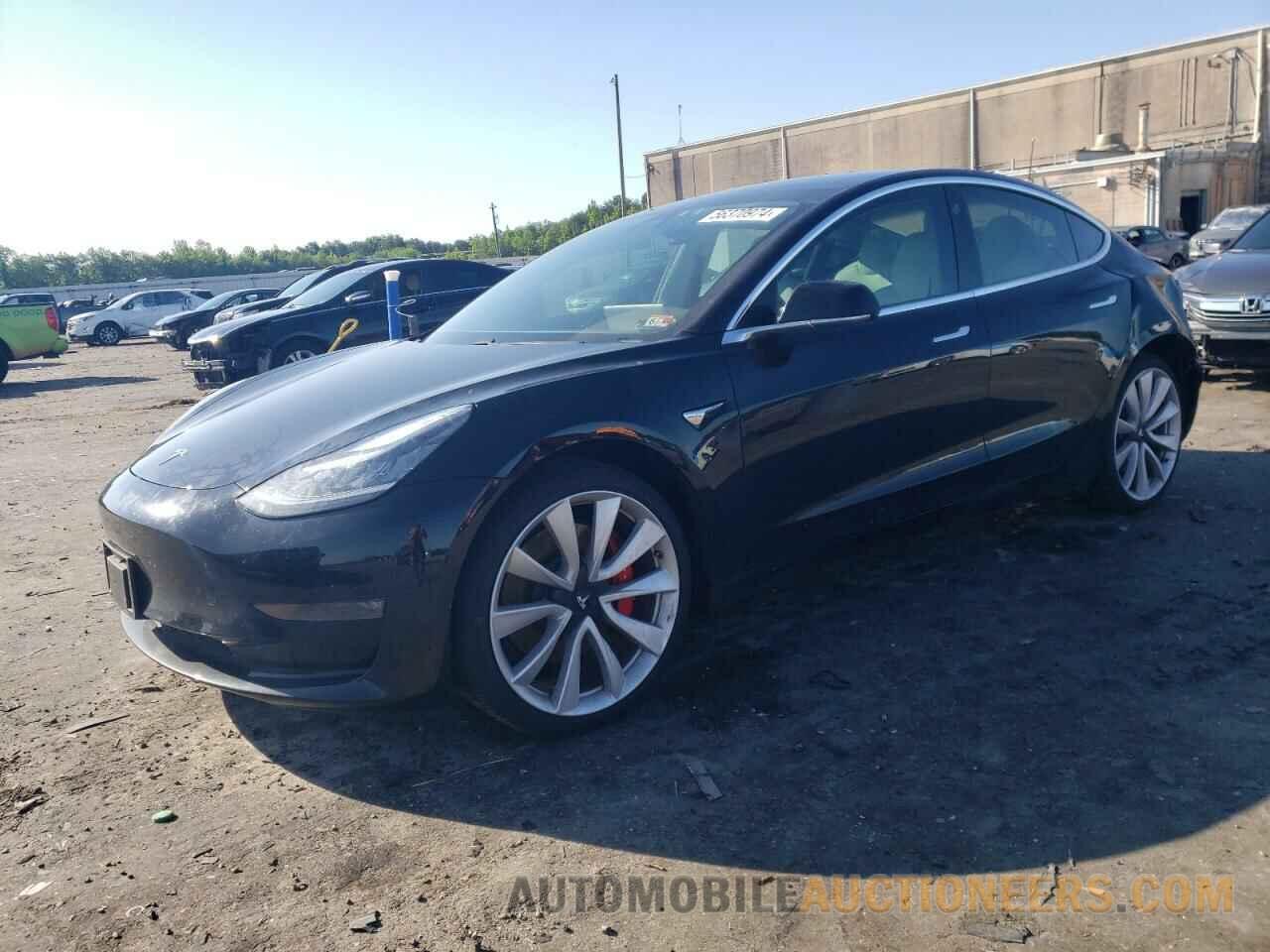 5YJ3E1EB0KF393260 TESLA MODEL 3 2019