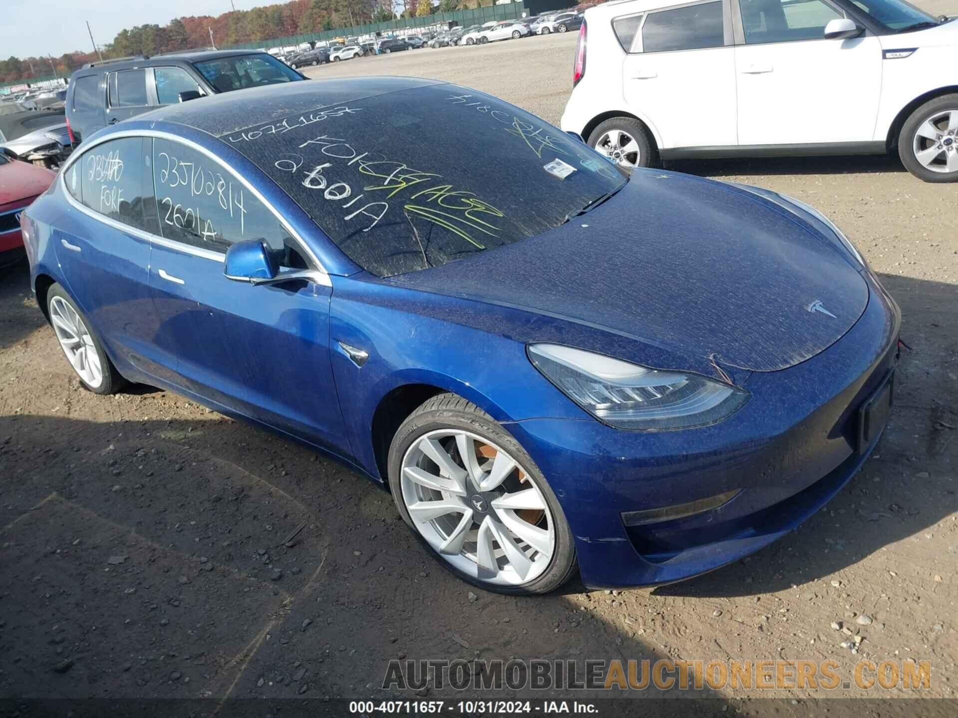 5YJ3E1EB0KF437046 TESLA MODEL 3 2019