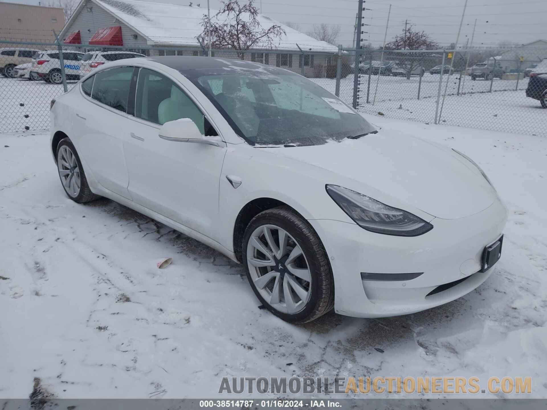 5YJ3E1EB0KF437841 TESLA MODEL 3 2019