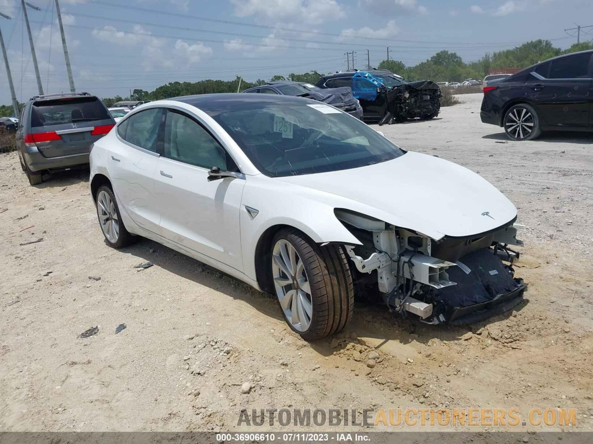 5YJ3E1EB0KF450640 TESLA MODEL 3 2019