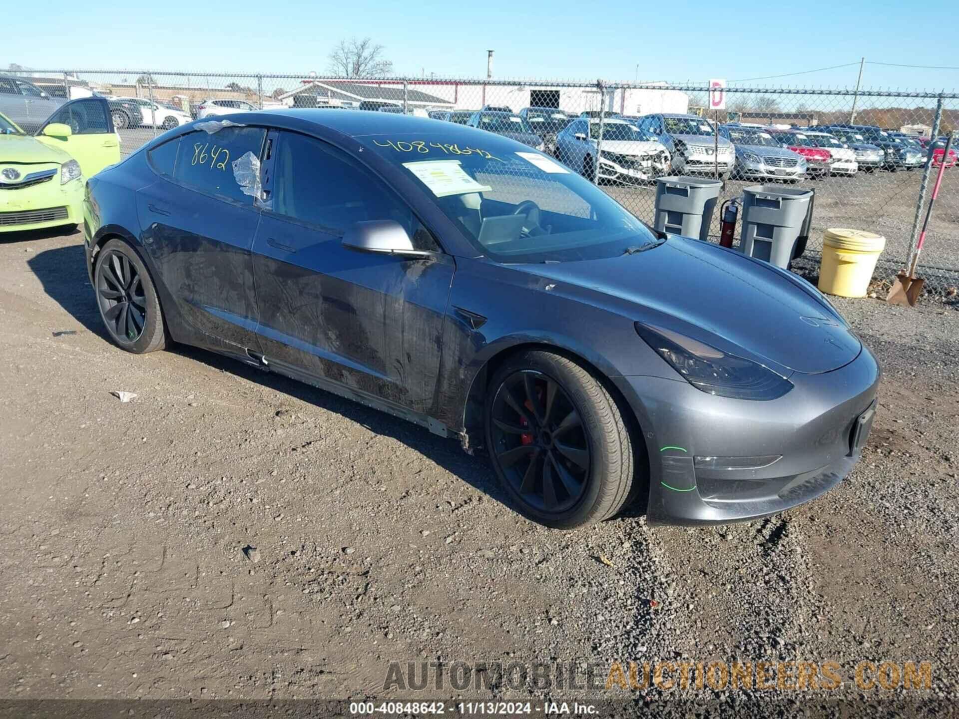 5YJ3E1EB0KF453487 TESLA MODEL 3 2019