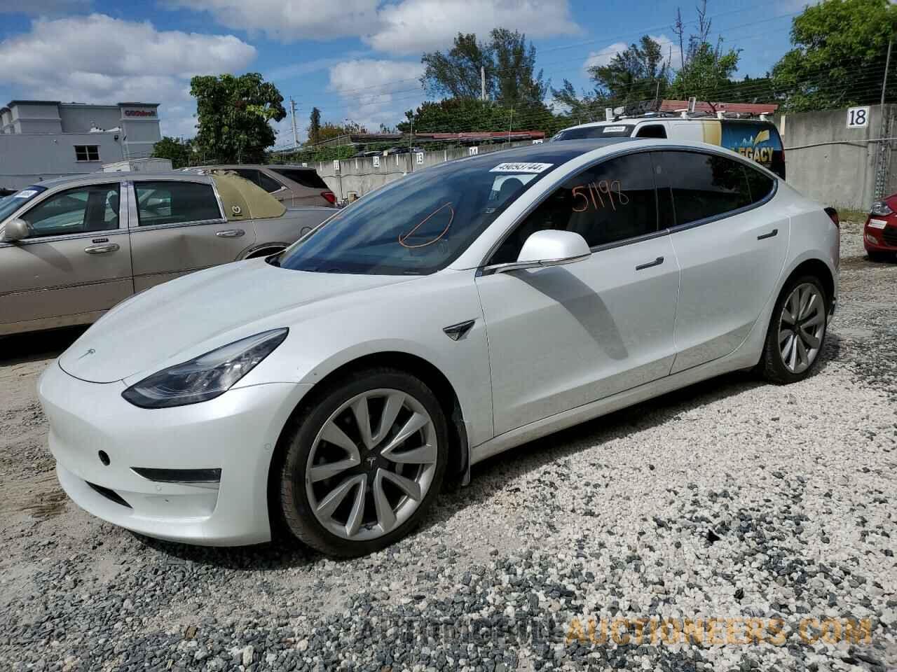 5YJ3E1EB0KF454672 TESLA MODEL 3 2019