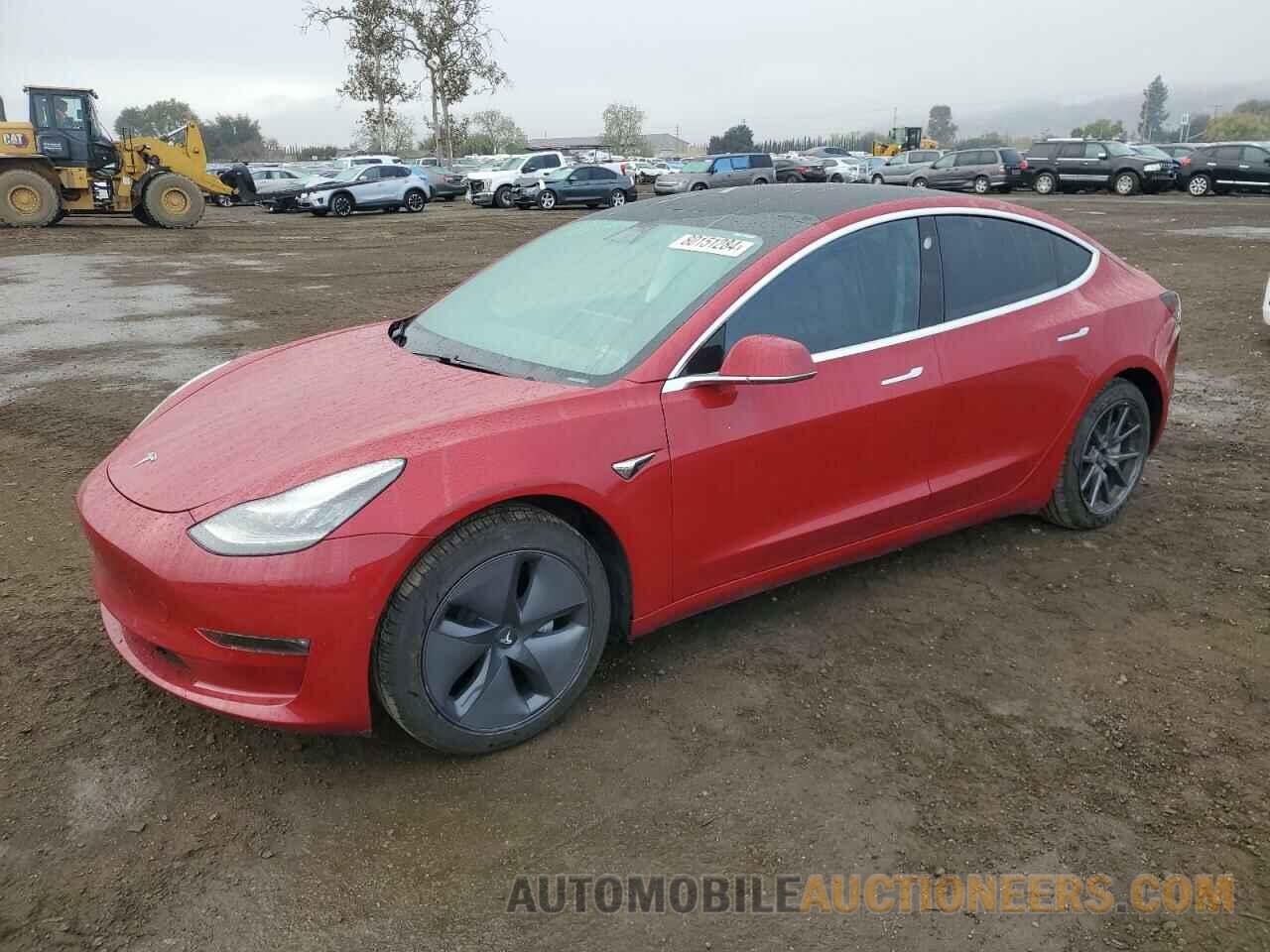 5YJ3E1EB0KF496680 TESLA MODEL 3 2019