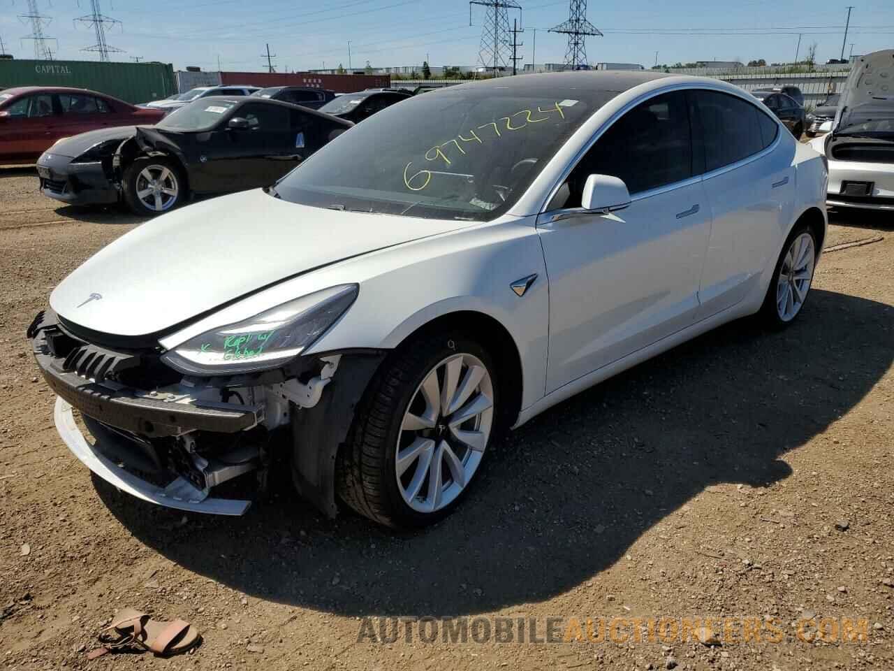 5YJ3E1EB0LF620951 TESLA MODEL 3 2020