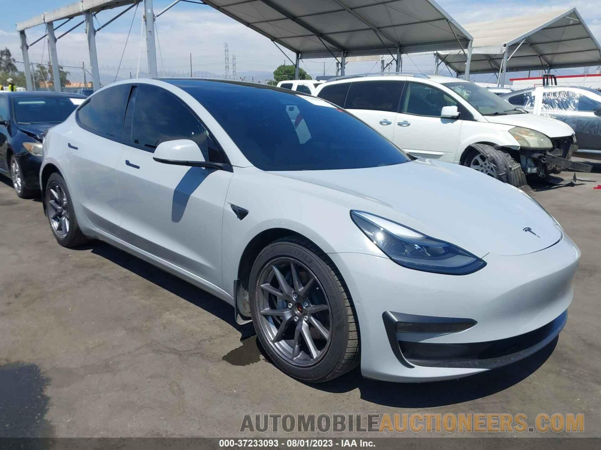 5YJ3E1EB0MF004278 TESLA MODEL 3 2021