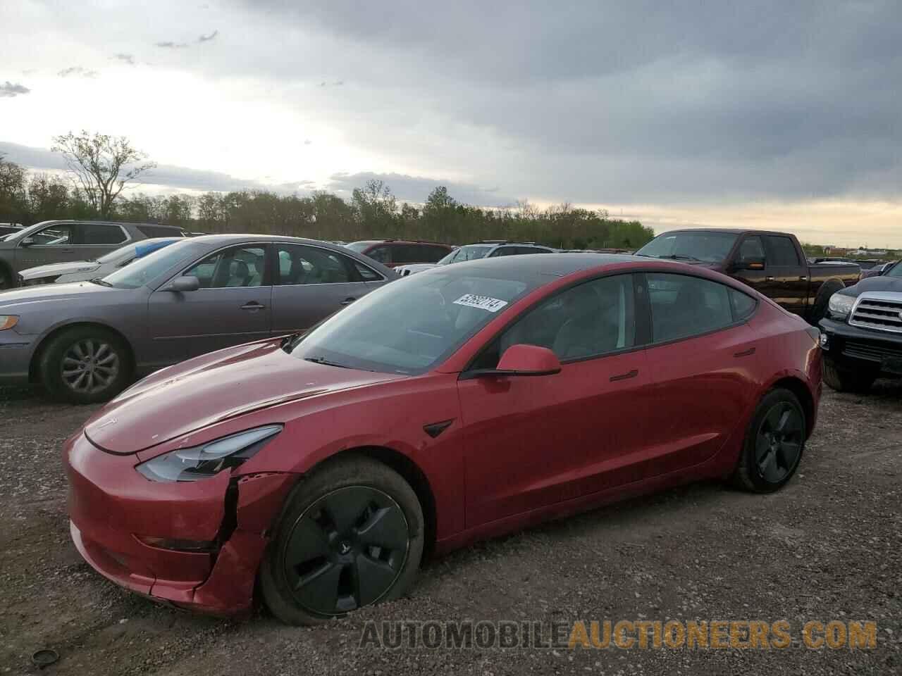 5YJ3E1EB0MF012901 TESLA MODEL 3 2021