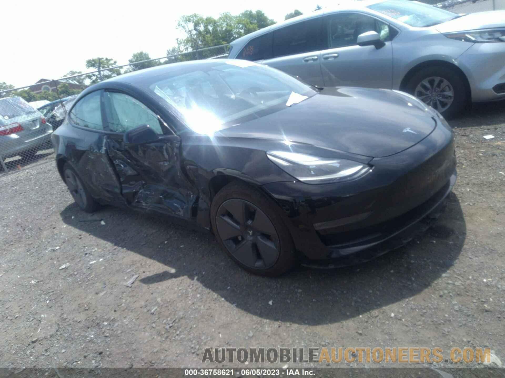 5YJ3E1EB0MF019492 TESLA MODEL 3 2021