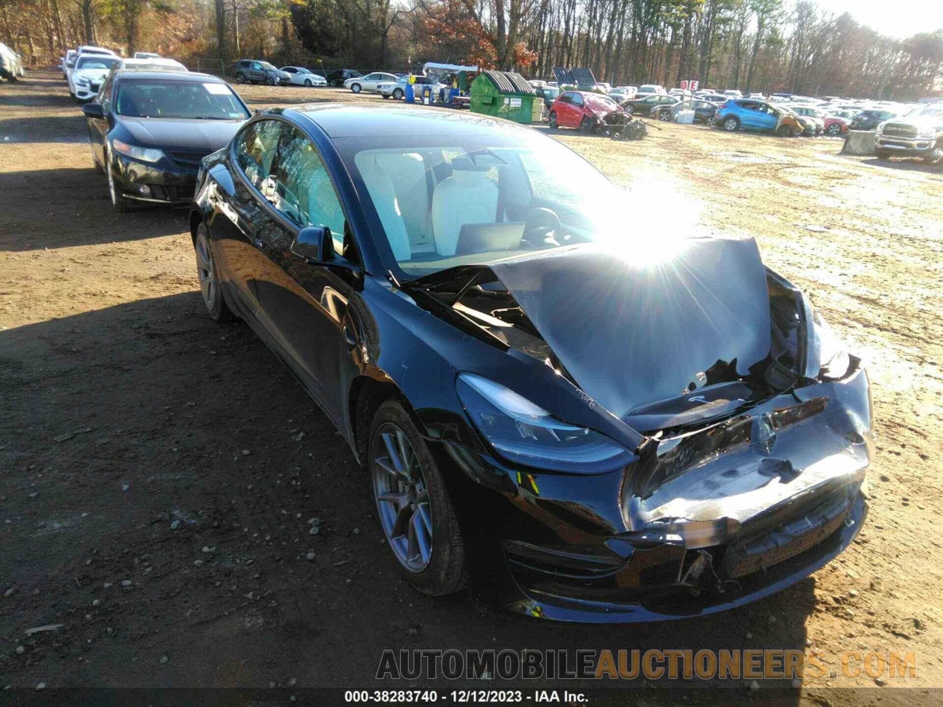 5YJ3E1EB0MF020075 TESLA MODEL 3 2021