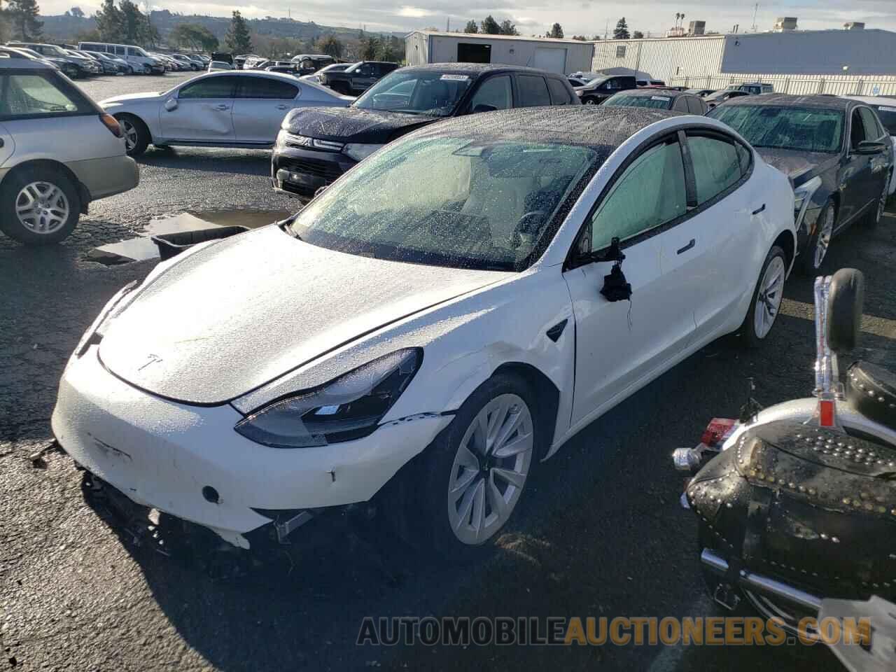 5YJ3E1EB0MF032548 TESLA MODEL 3 2021