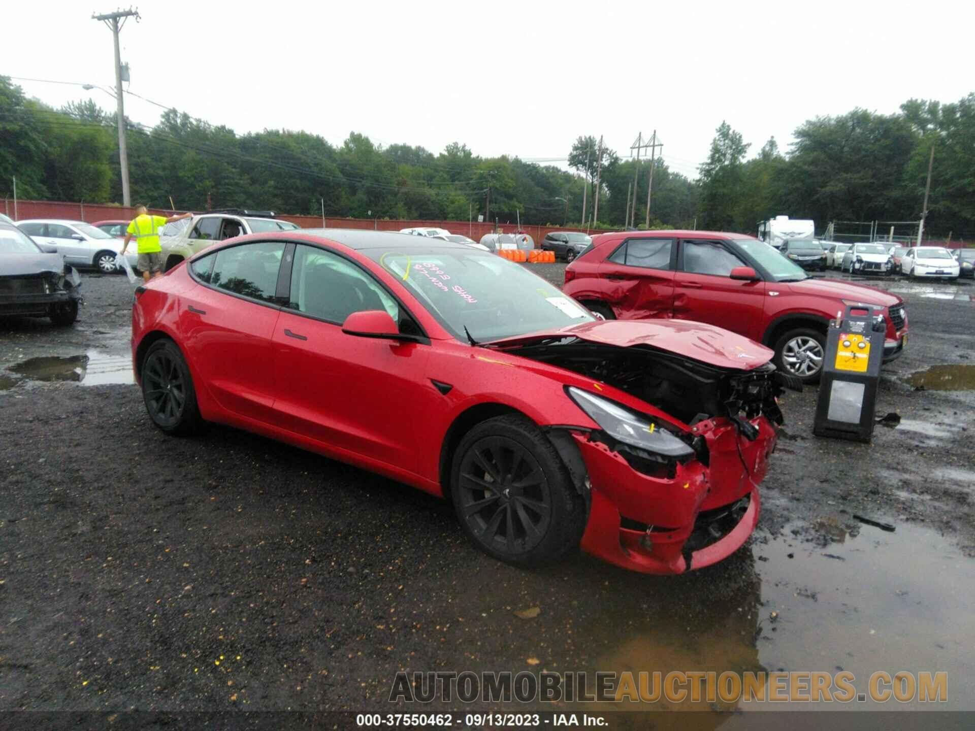 5YJ3E1EB0MF035417 TESLA MODEL 3 2021