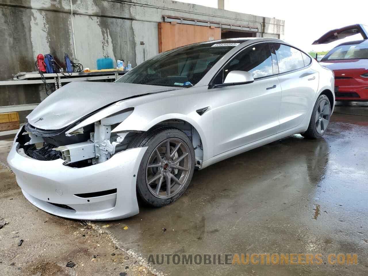 5YJ3E1EB0MF053898 TESLA MODEL 3 2021