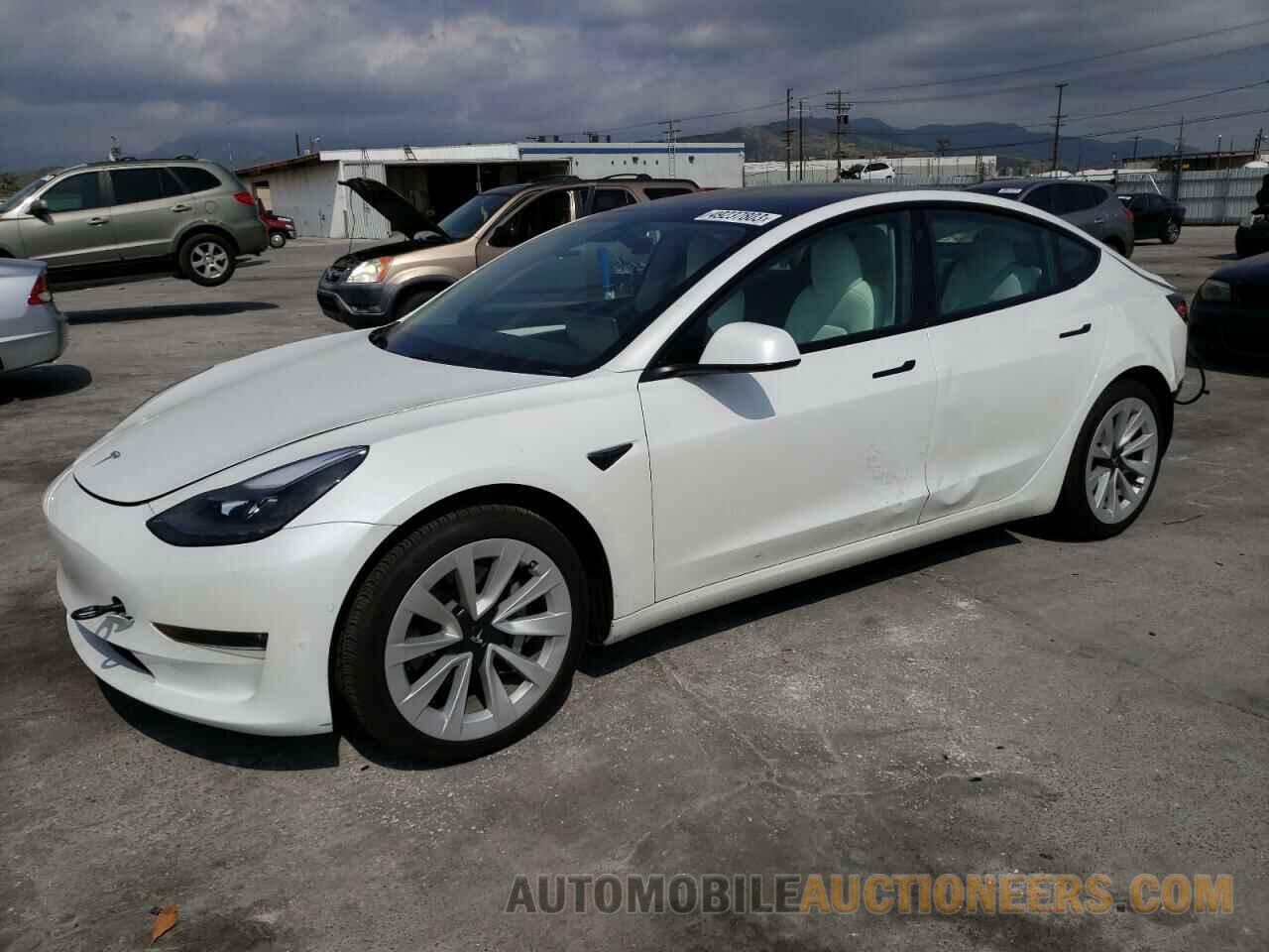 5YJ3E1EB0MF066974 TESLA MODEL 3 2021