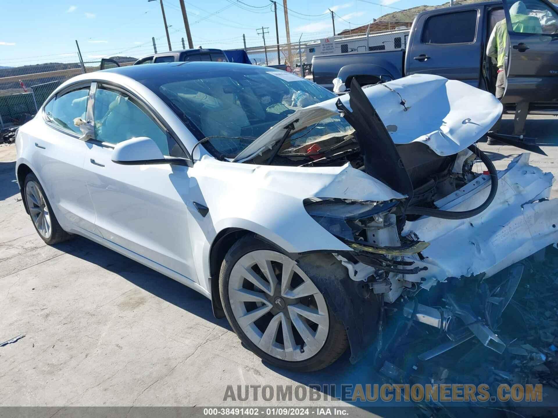 5YJ3E1EB0MF067557 TESLA MODEL 3 2021