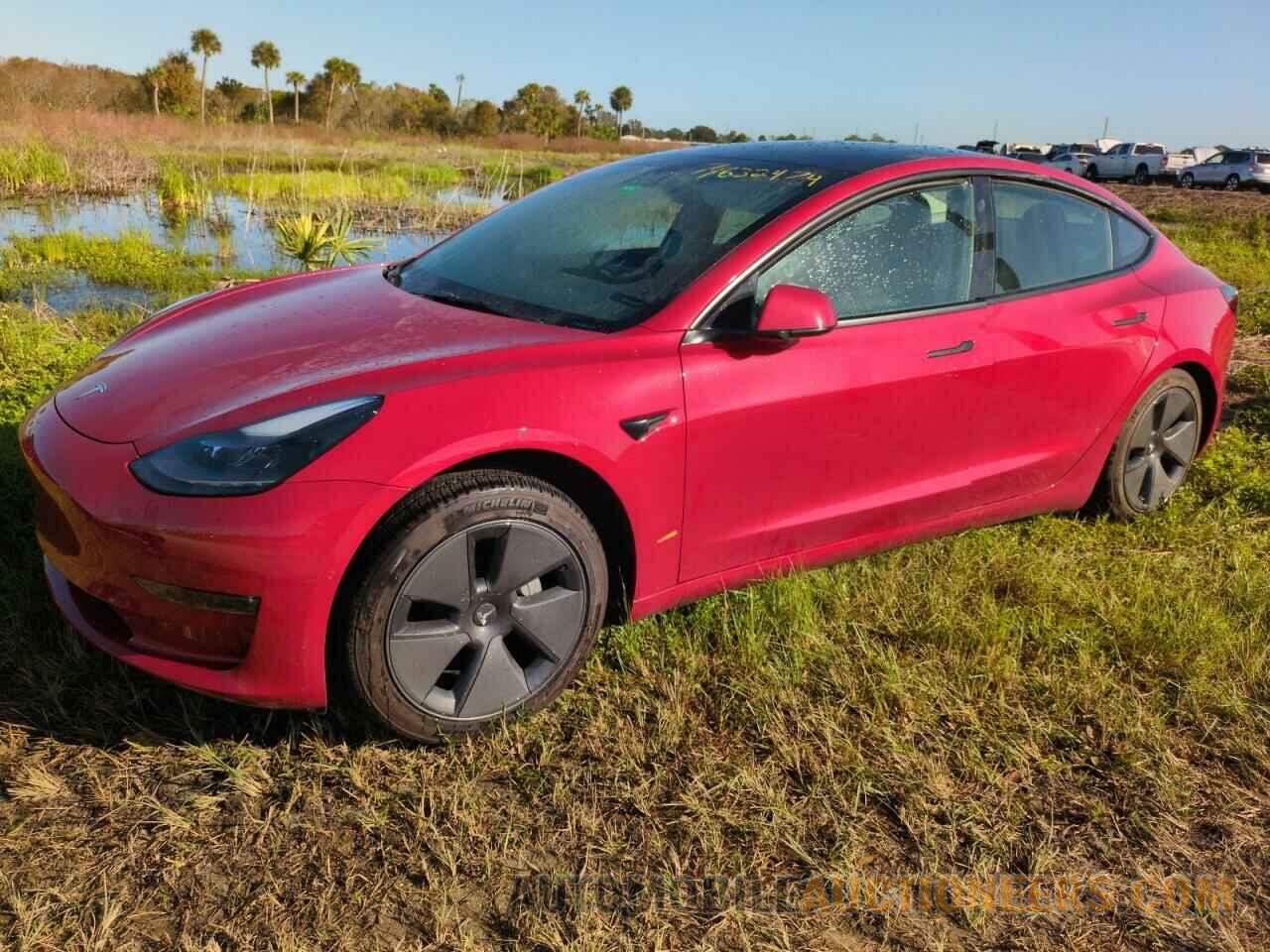 5YJ3E1EB0MF087789 TESLA MODEL 3 2021