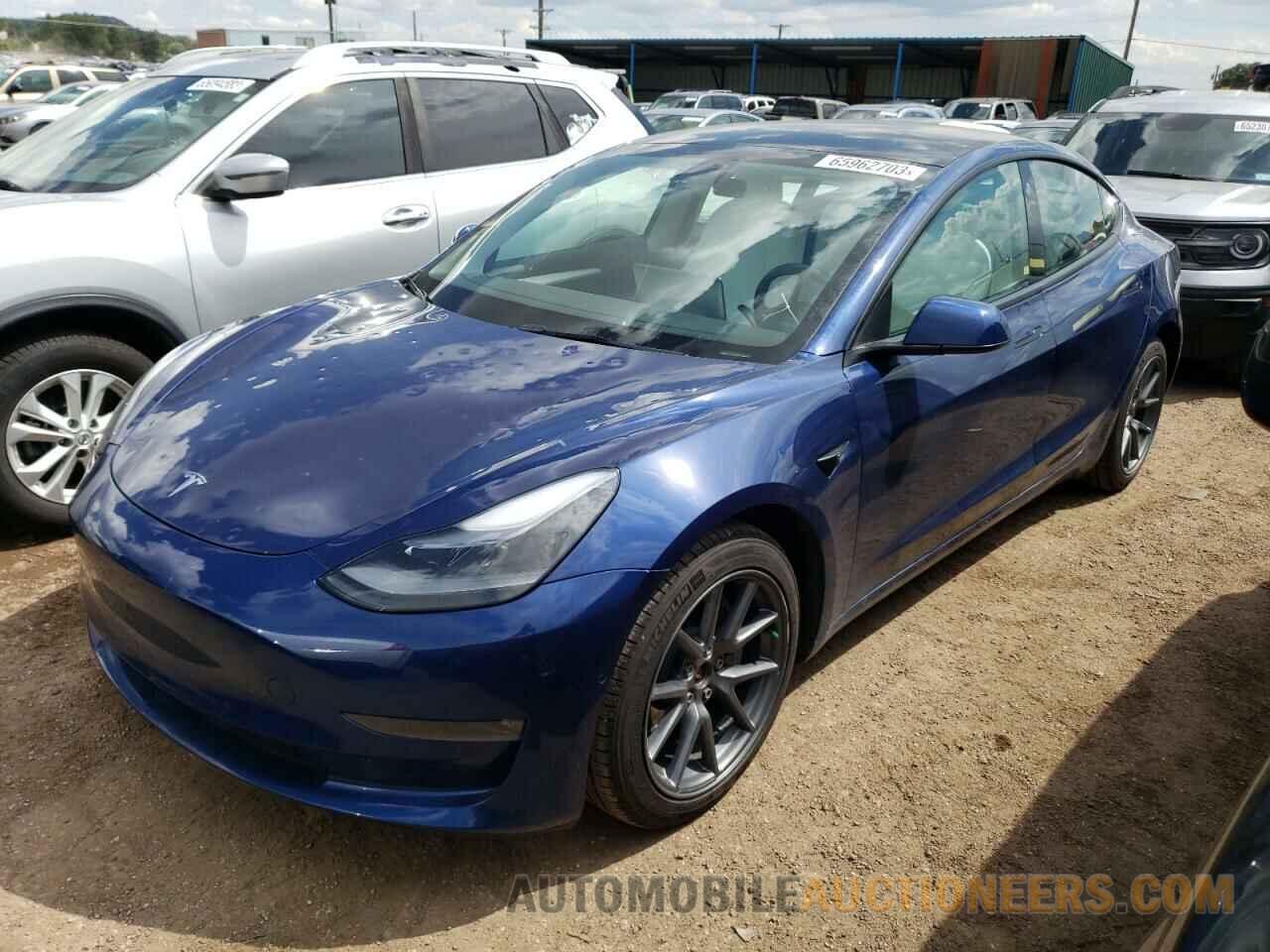 5YJ3E1EB0MF089851 TESLA MODEL 3 2021