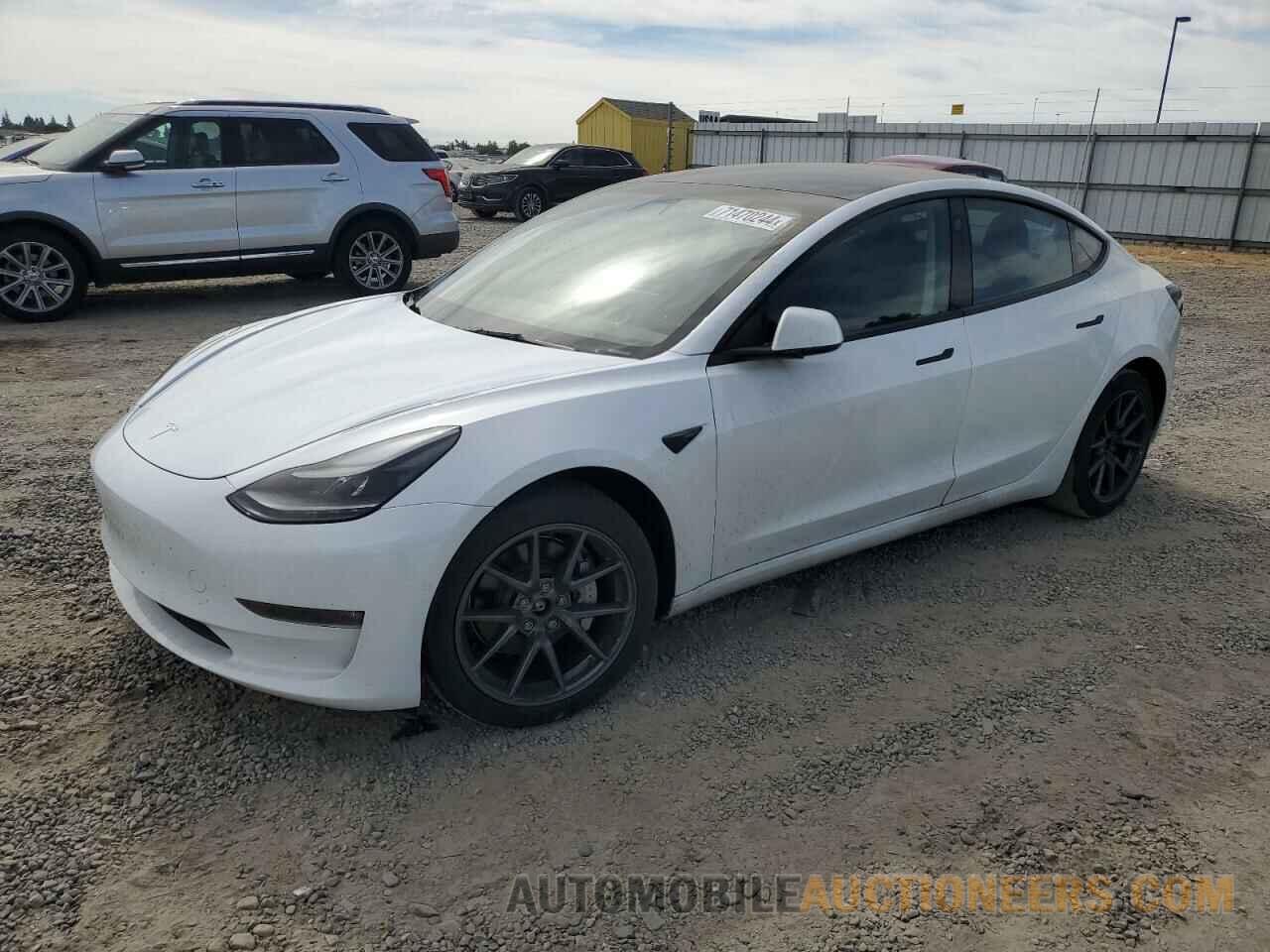 5YJ3E1EB0MF150342 TESLA MODEL 3 2021