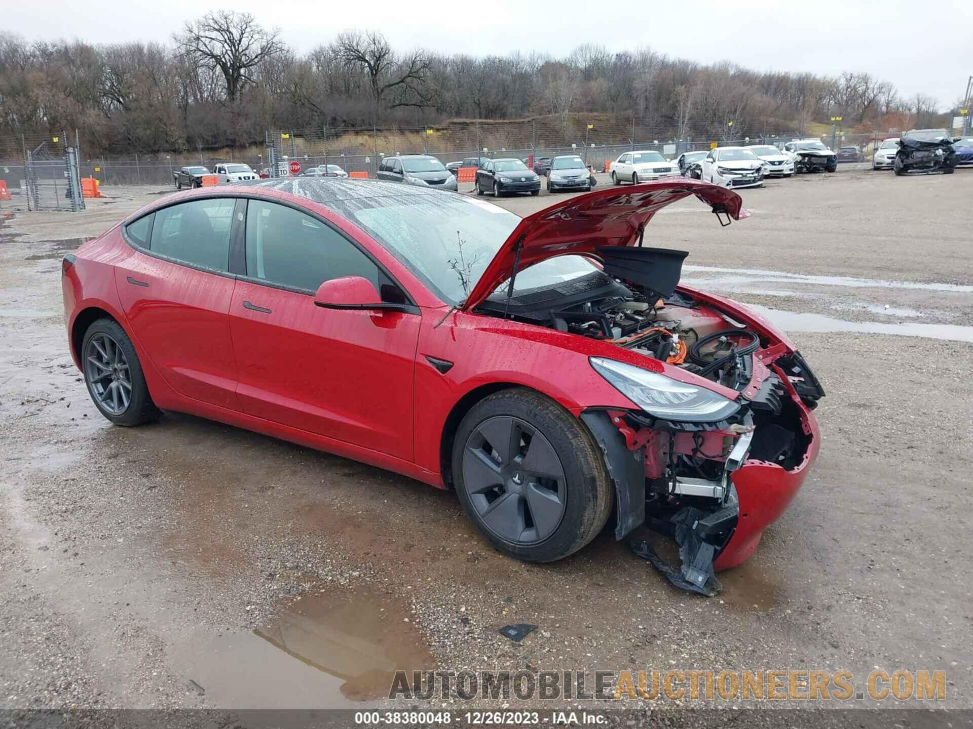 5YJ3E1EB0MF836798 TESLA MODEL 3 2021