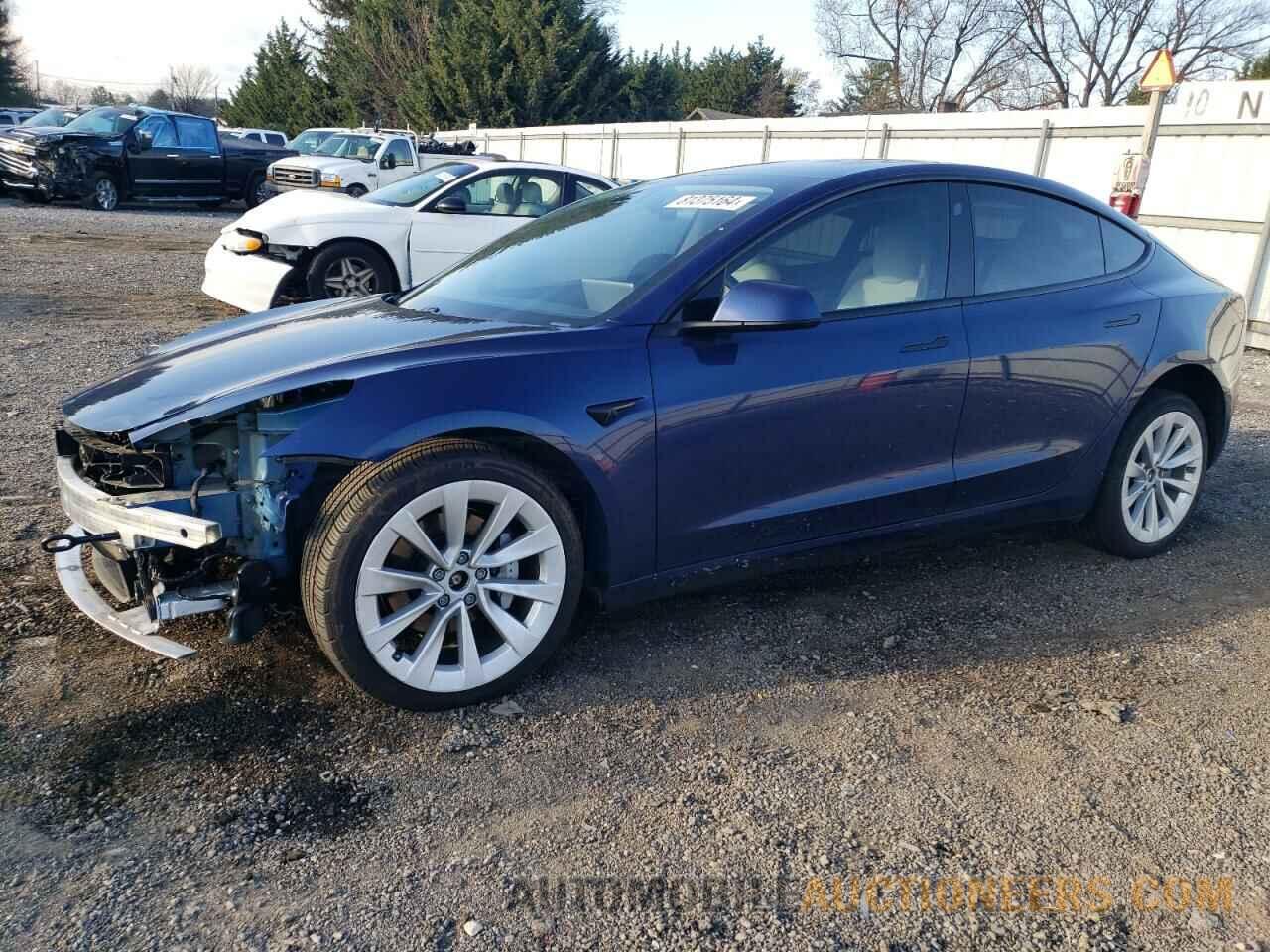 5YJ3E1EB0MF849230 TESLA MODEL 3 2021