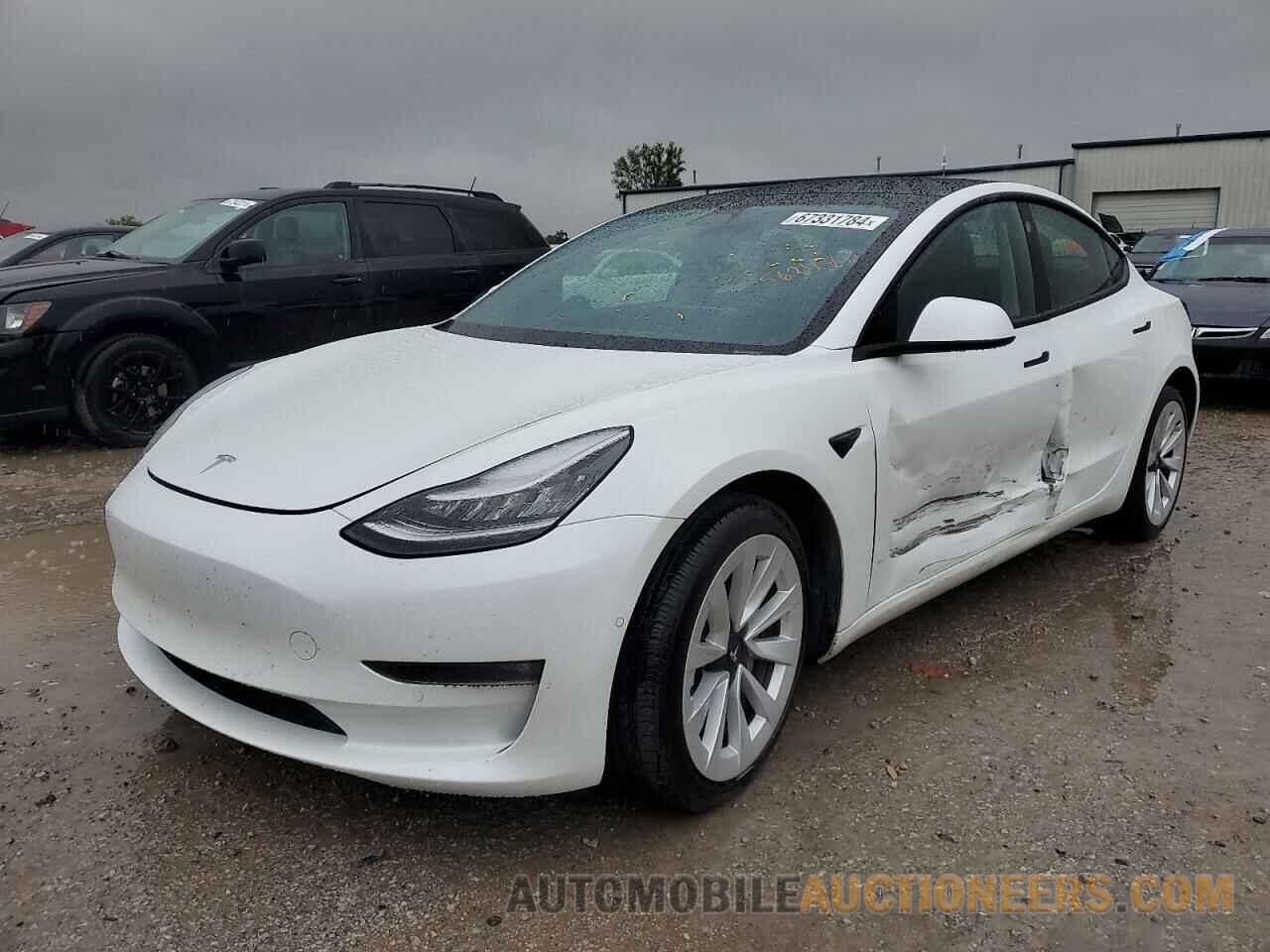 5YJ3E1EB0MF862446 TESLA MODEL 3 2021