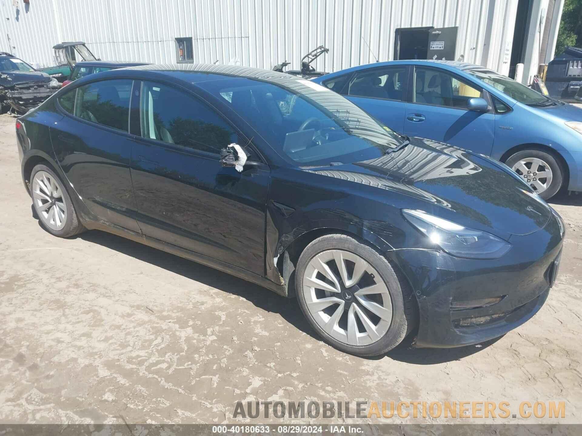 5YJ3E1EB0MF901875 TESLA MODEL 3 2021