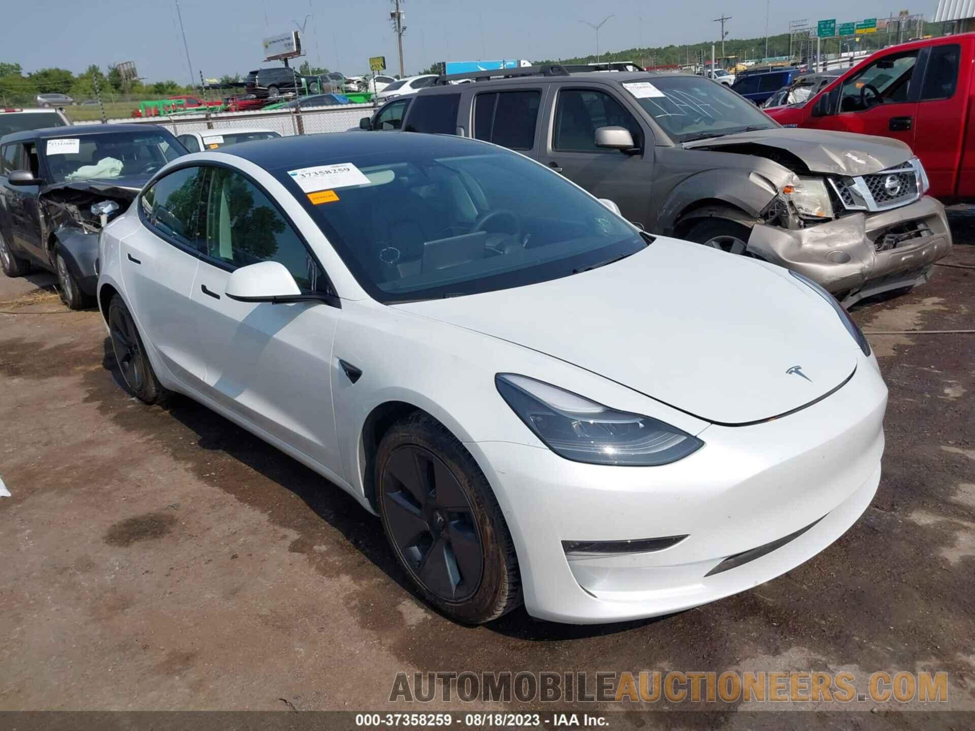 5YJ3E1EB0MF915517 TESLA MODEL 3 2021