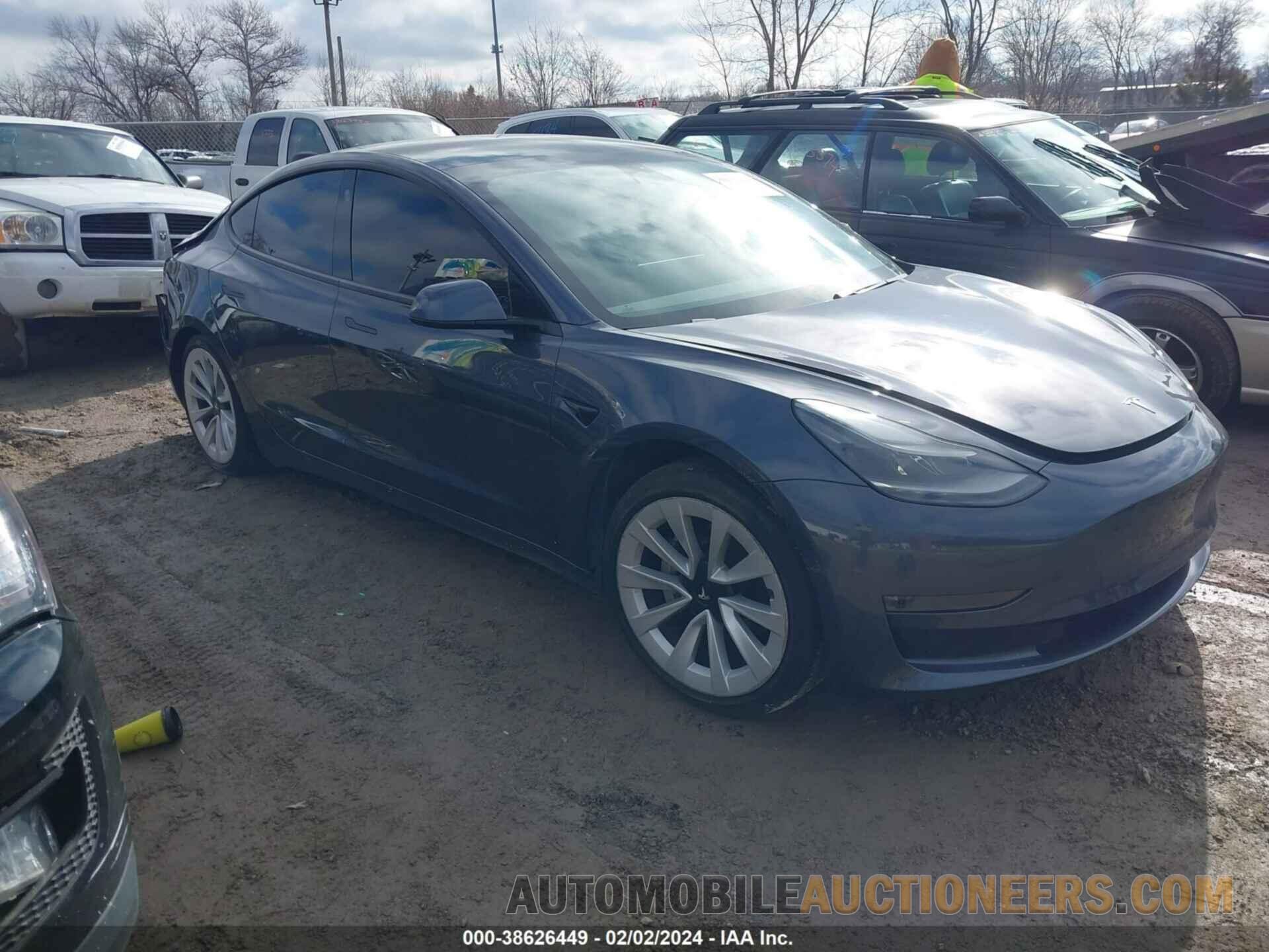 5YJ3E1EB0MF916179 TESLA MODEL 3 2021