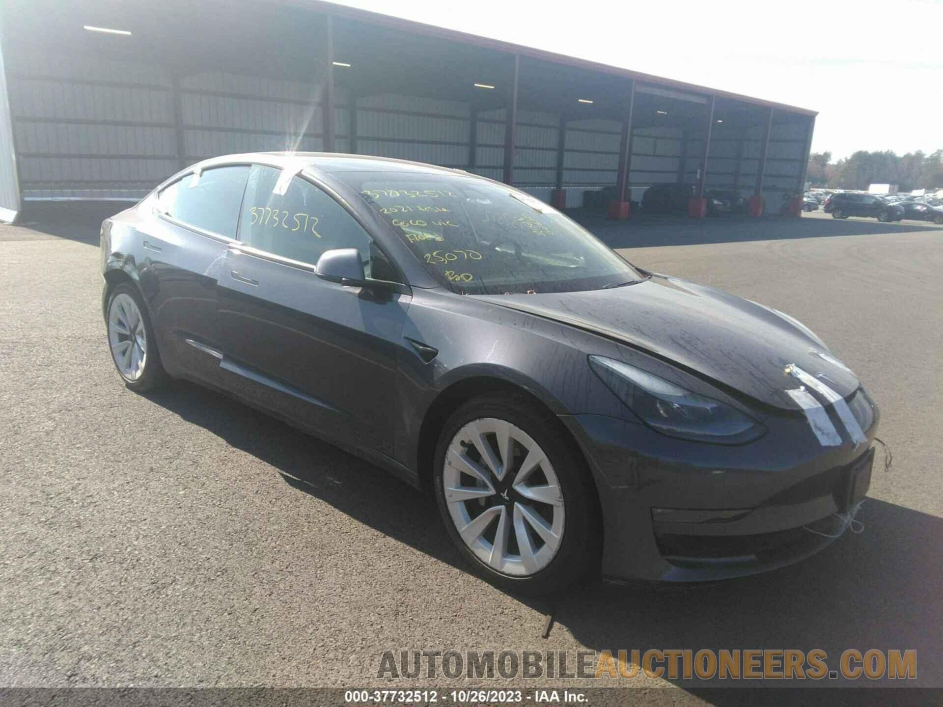 5YJ3E1EB0MF924301 TESLA MODEL 3 2021