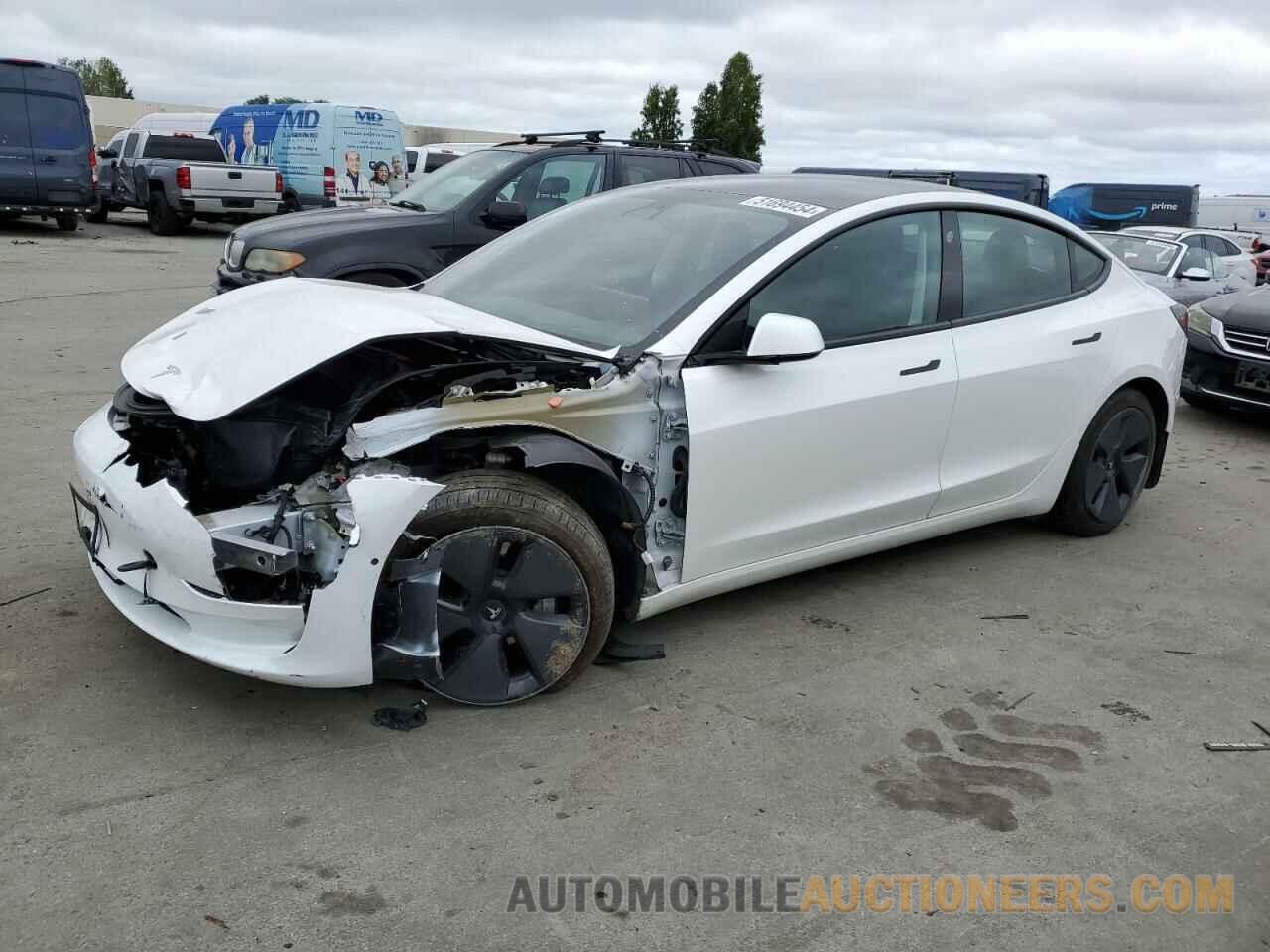 5YJ3E1EB0MF979931 TESLA MODEL 3 2021