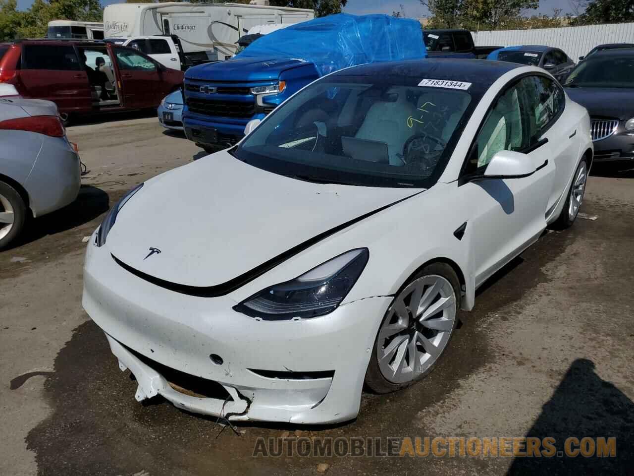 5YJ3E1EB0MF980805 TESLA MODEL 3 2021