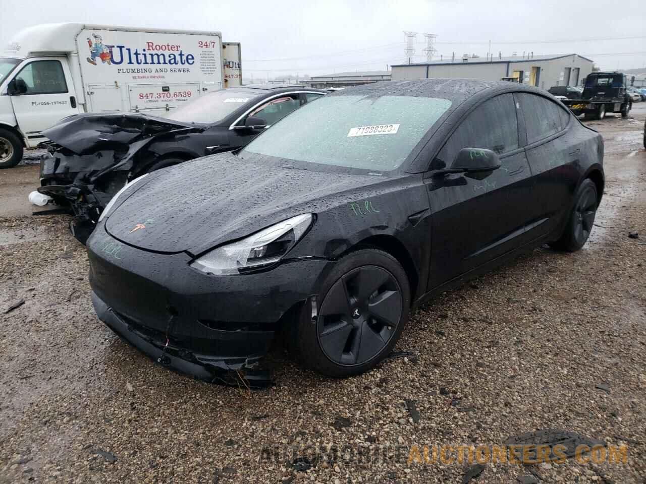 5YJ3E1EB0MF983185 TESLA MODEL 3 2021