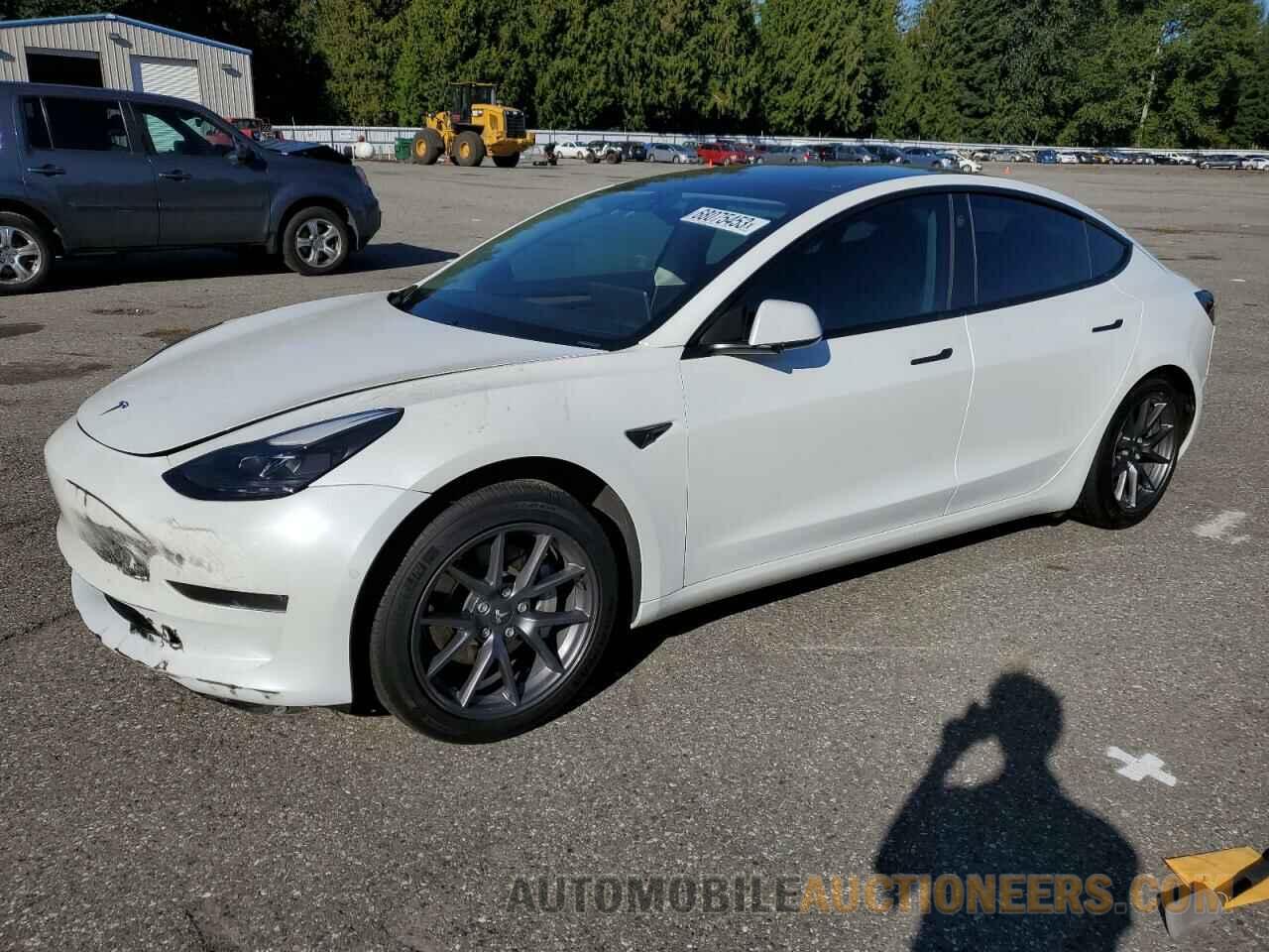 5YJ3E1EB0MF988239 TESLA MODEL 3 2021