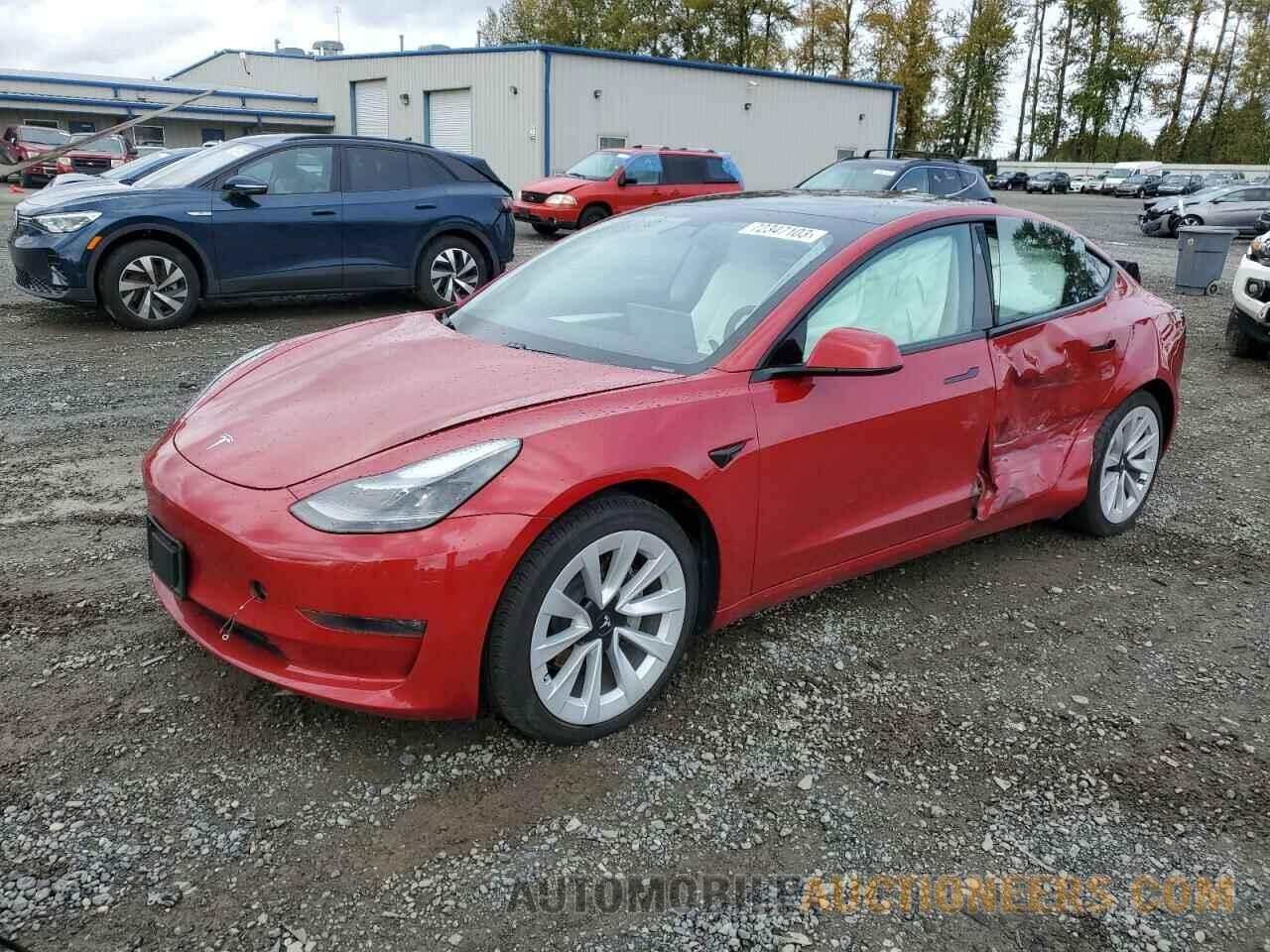 5YJ3E1EB0MF999564 TESLA MODEL 3 2021