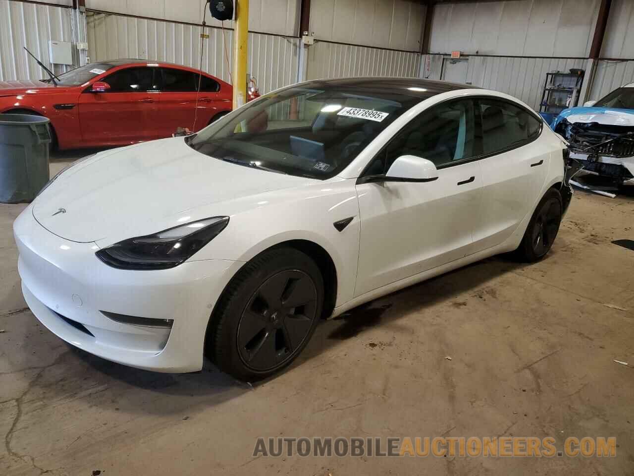 5YJ3E1EB0NF107749 TESLA MODEL 3 2022