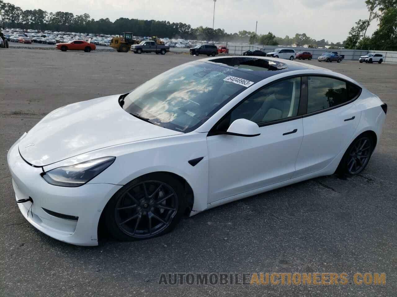 5YJ3E1EB0NF107959 TESLA MODEL 3 2022