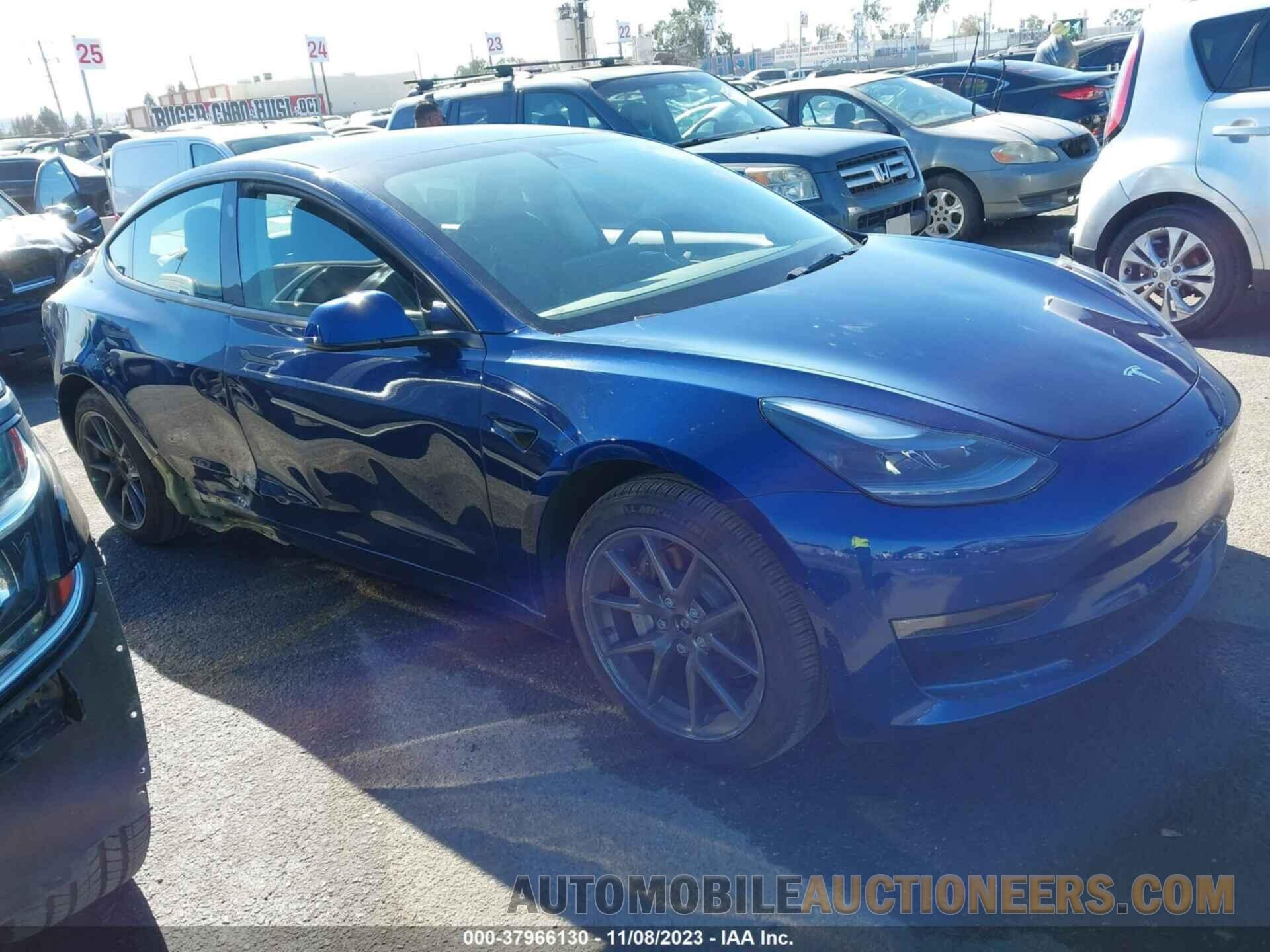 5YJ3E1EB0NF115611 TESLA MODEL 3 2022