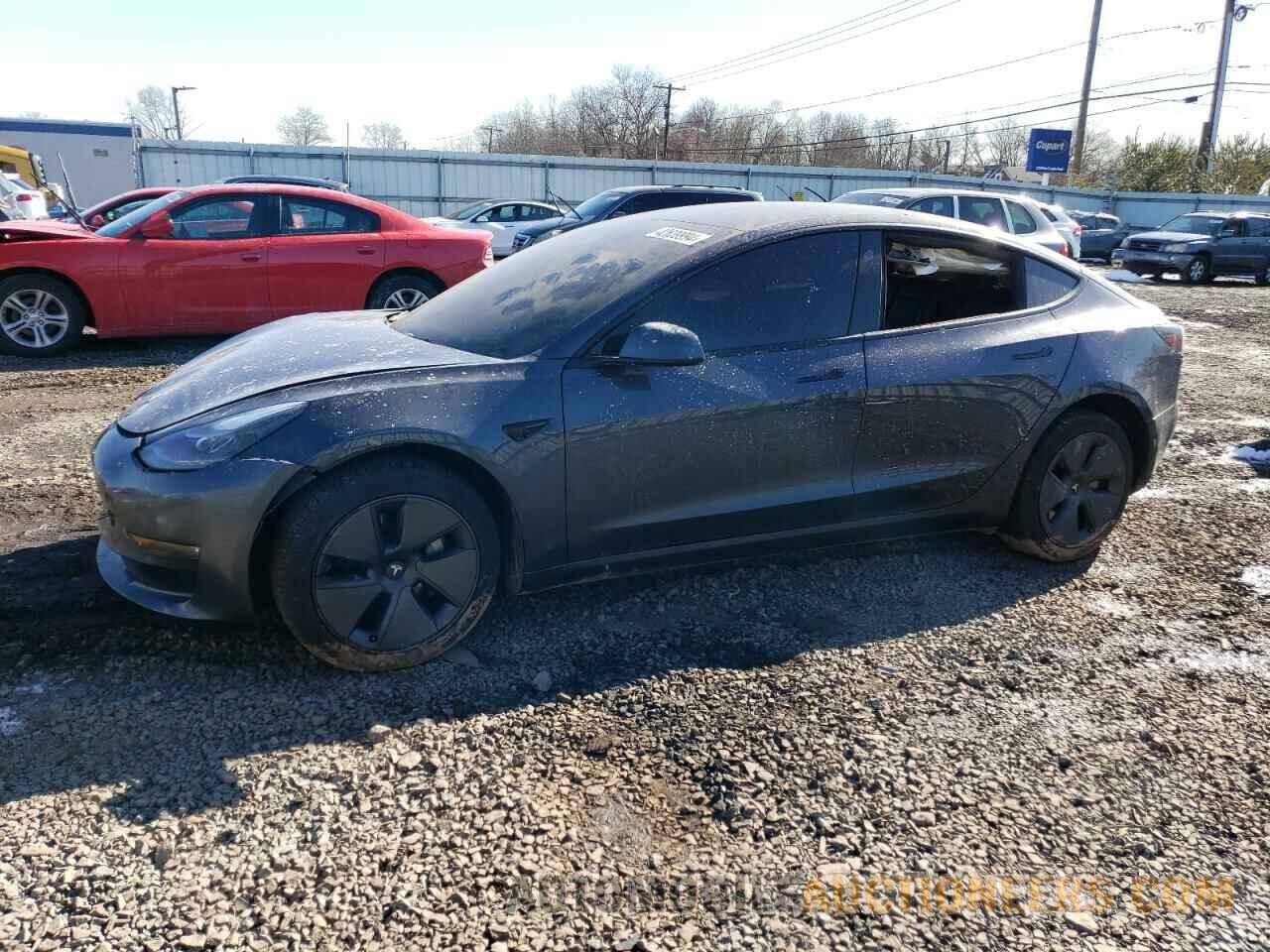 5YJ3E1EB0NF117178 TESLA MODEL 3 2022