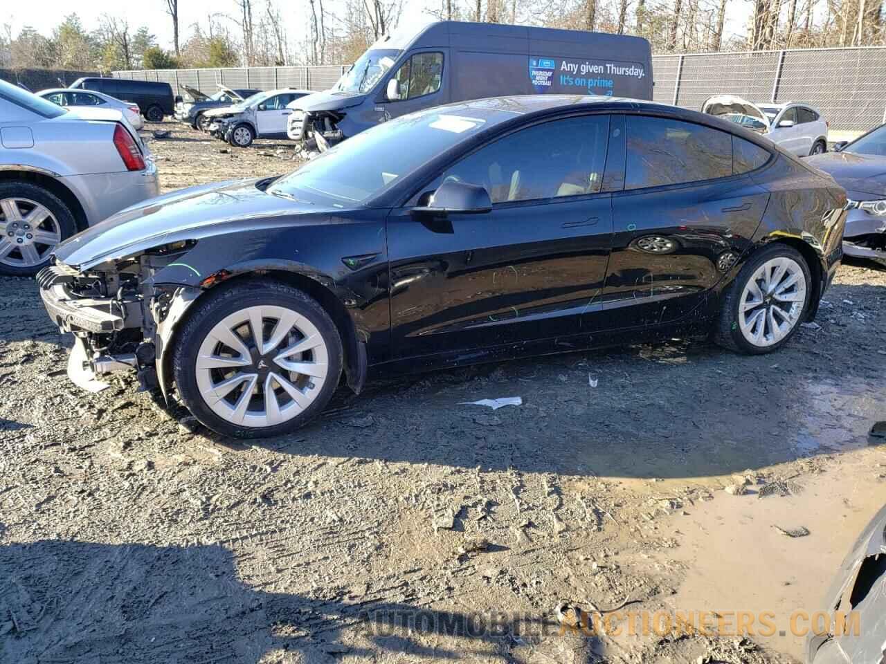 5YJ3E1EB0NF118511 TESLA MODEL 3 2022