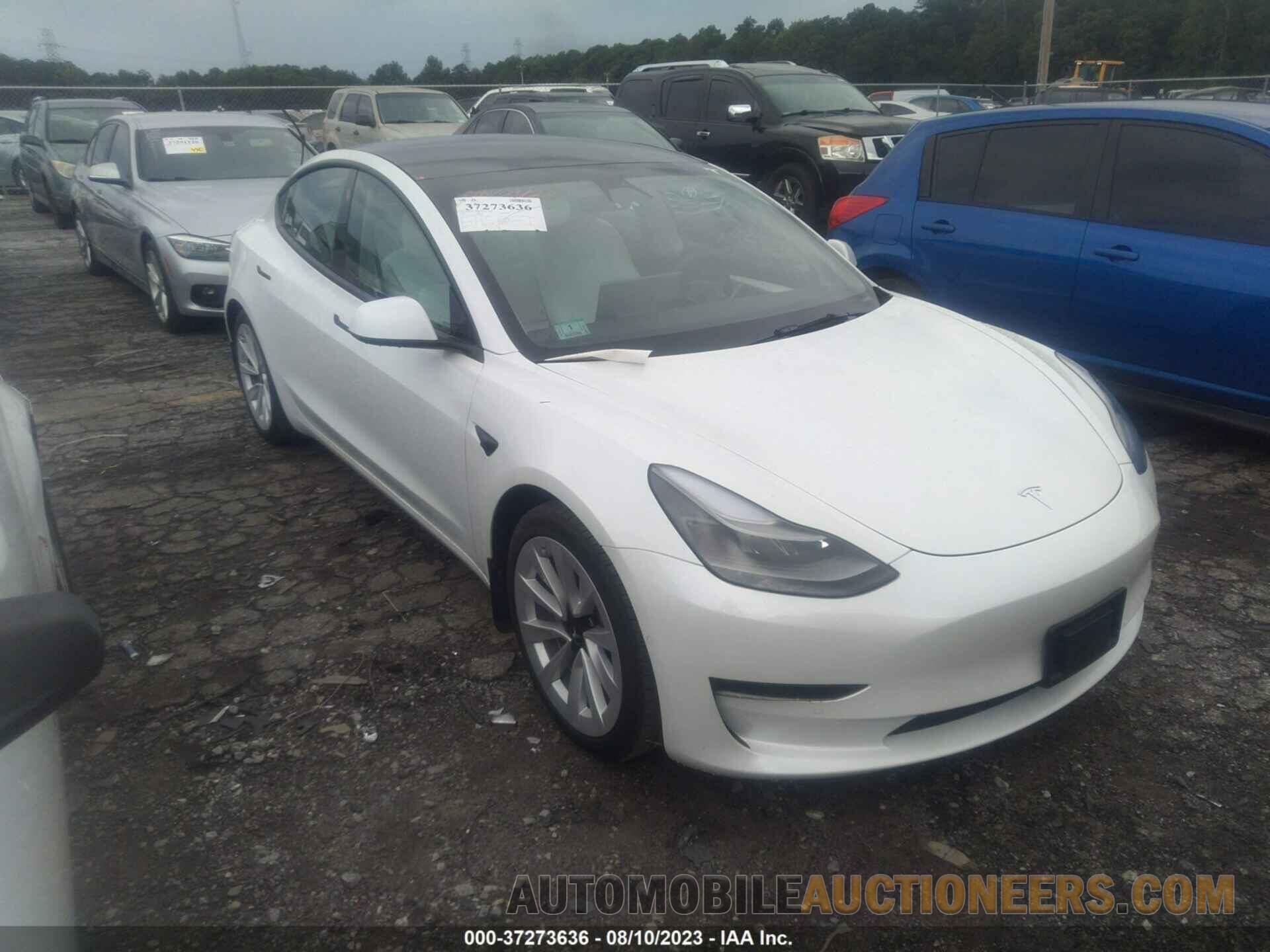 5YJ3E1EB0NF128018 TESLA MODEL 3 2022