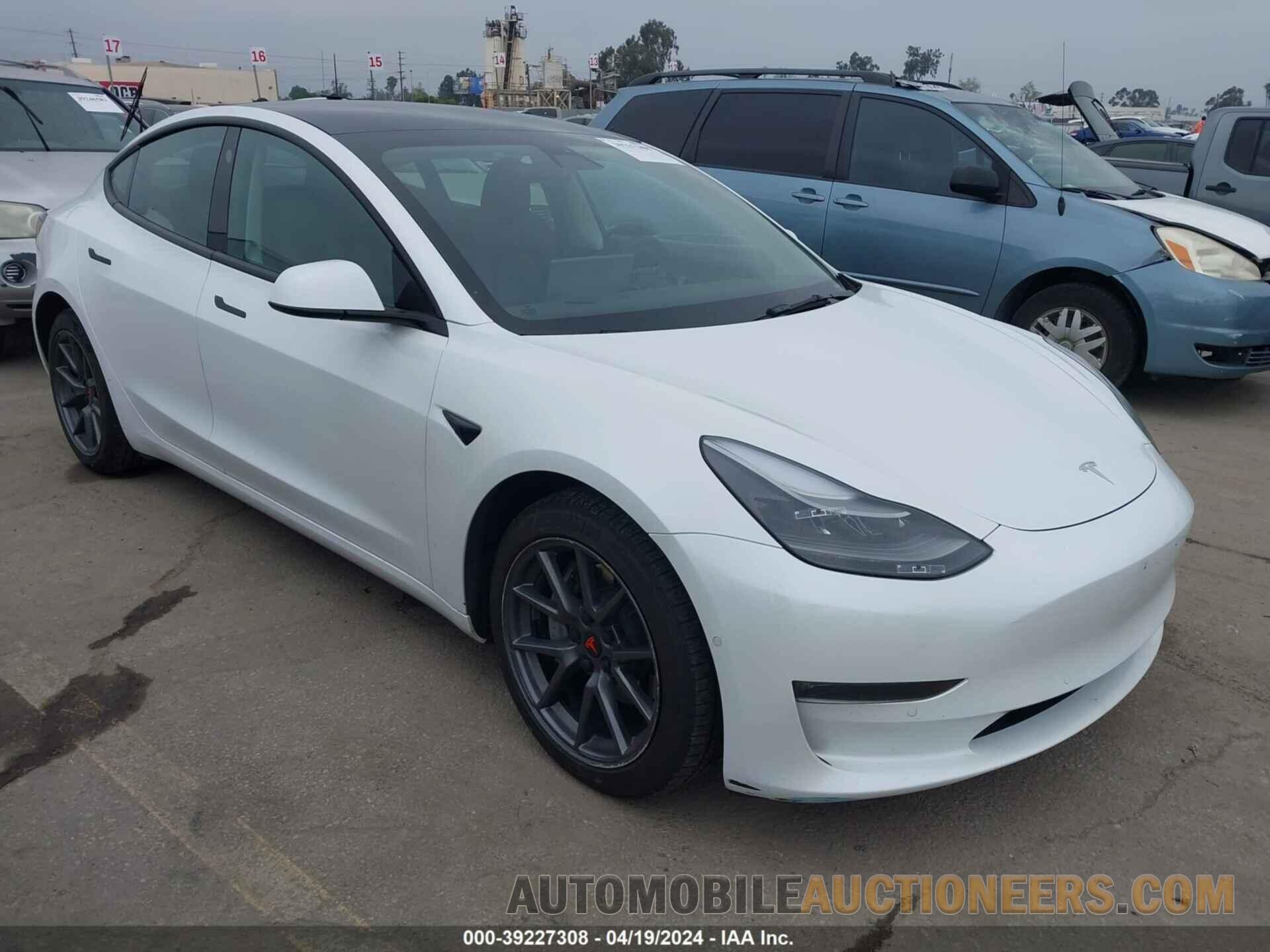 5YJ3E1EB0NF131212 TESLA MODEL 3 2022