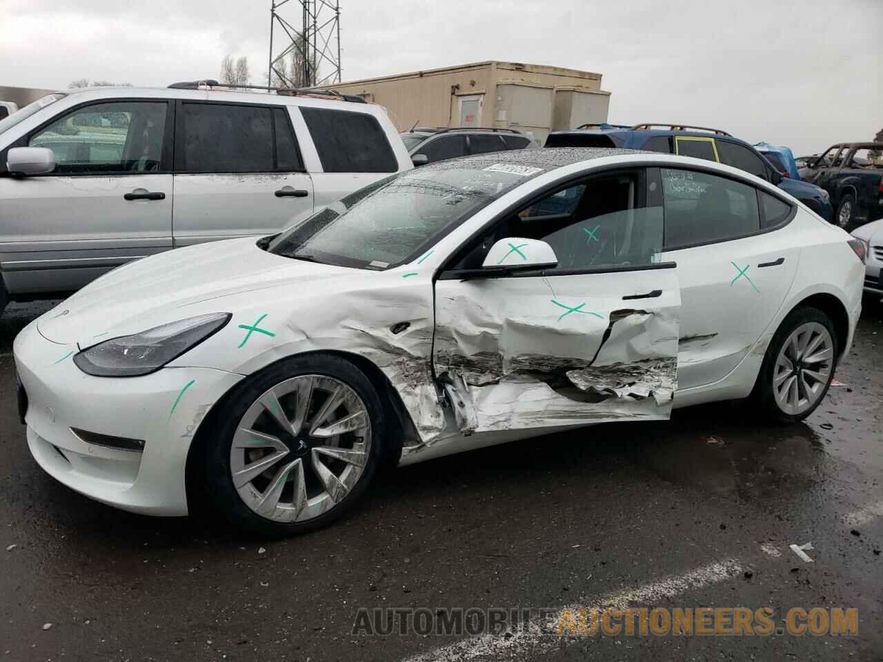 5YJ3E1EB0NF142548 TESLA MODEL 3 2022