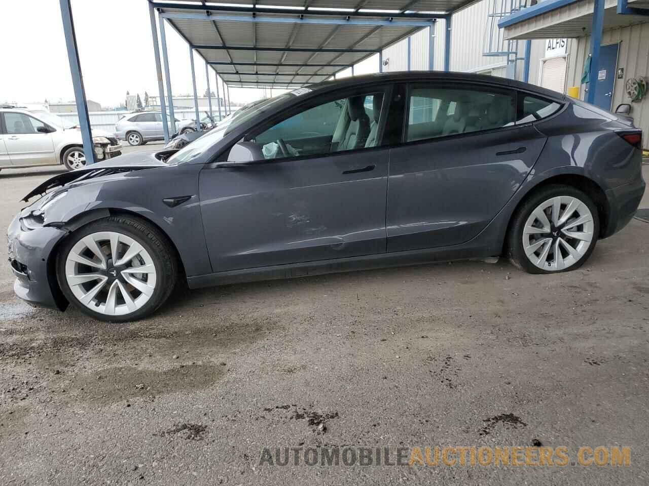 5YJ3E1EB0NF143912 TESLA MODEL 3 2022