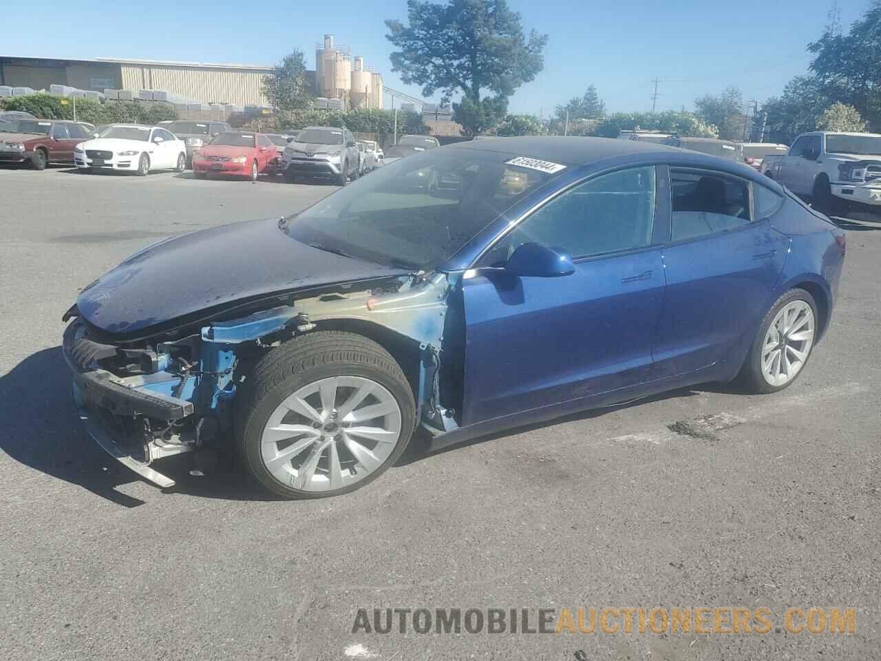 5YJ3E1EB0NF144221 TESLA MODEL 3 2022