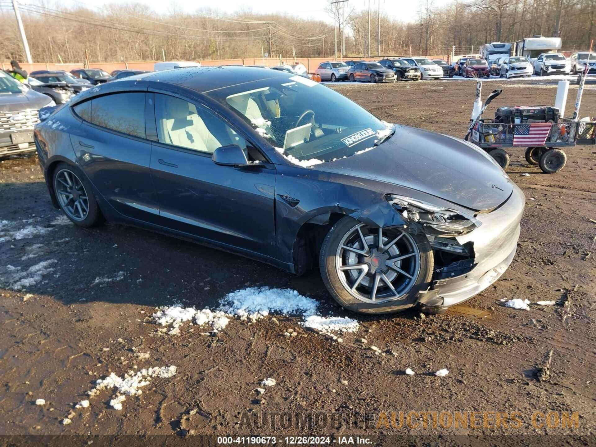 5YJ3E1EB0NF154246 TESLA MODEL 3 2022