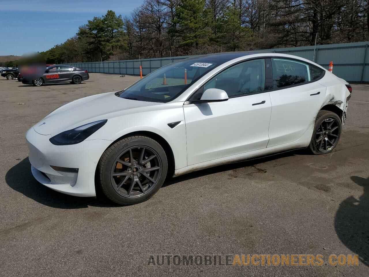 5YJ3E1EB0NF155087 TESLA MODEL 3 2022